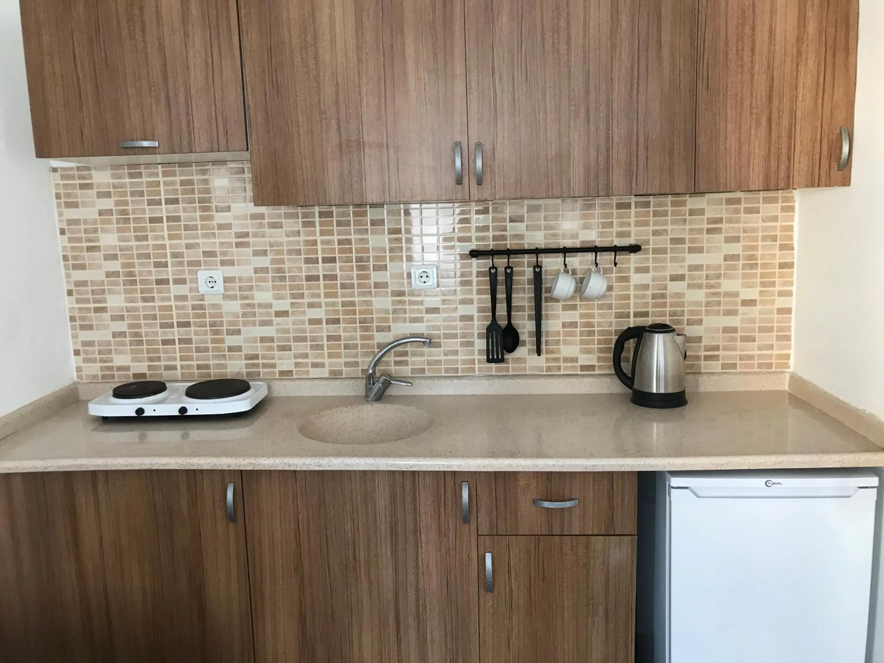 kitchen in Melissa Garden Apart Hotel