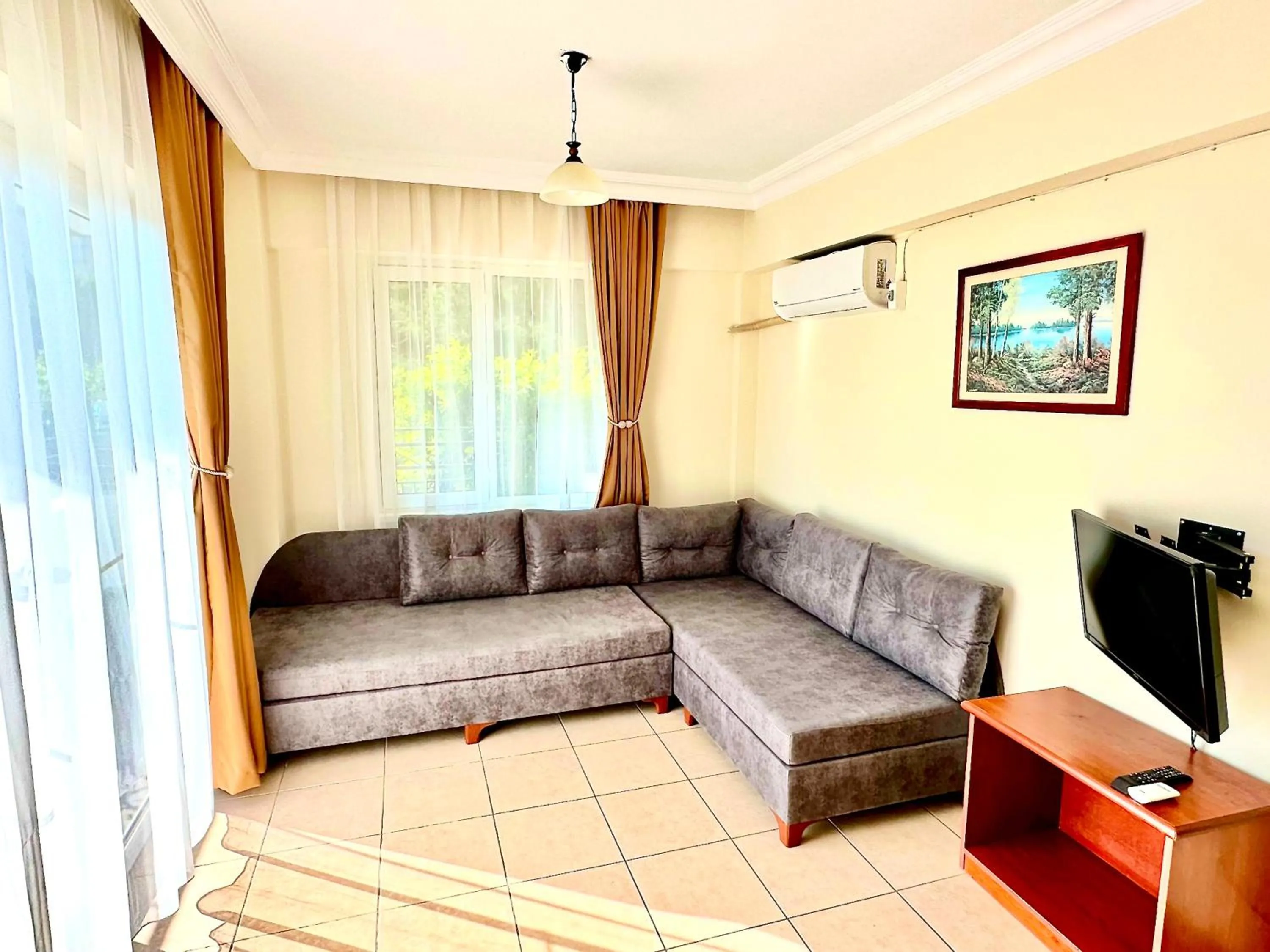 Seating area in Melissa Garden Apart Hotel