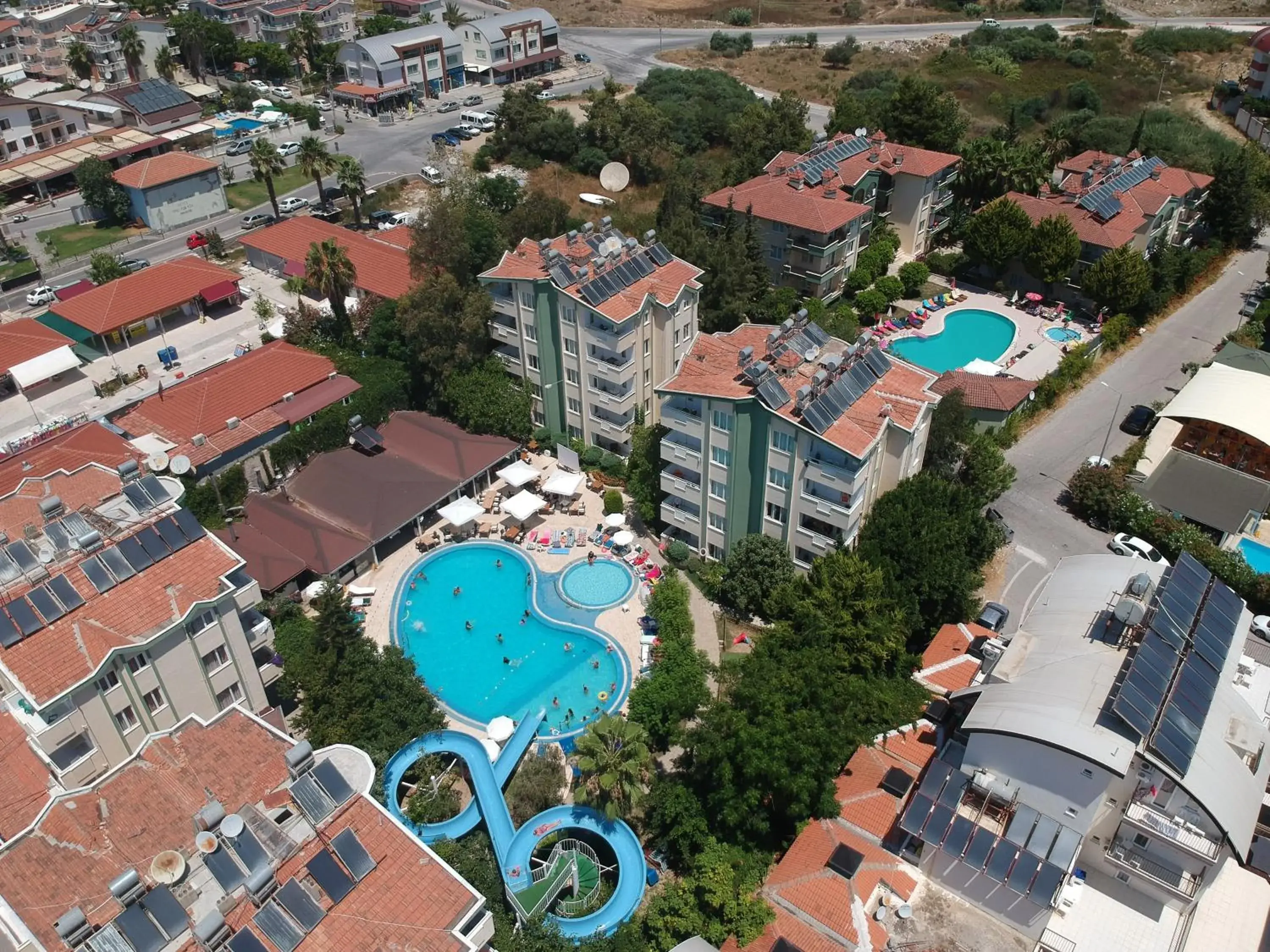 Bird's eye view in Melissa Garden Apart Hotel Bird's eye view in Melissa Garden Apart Hotel