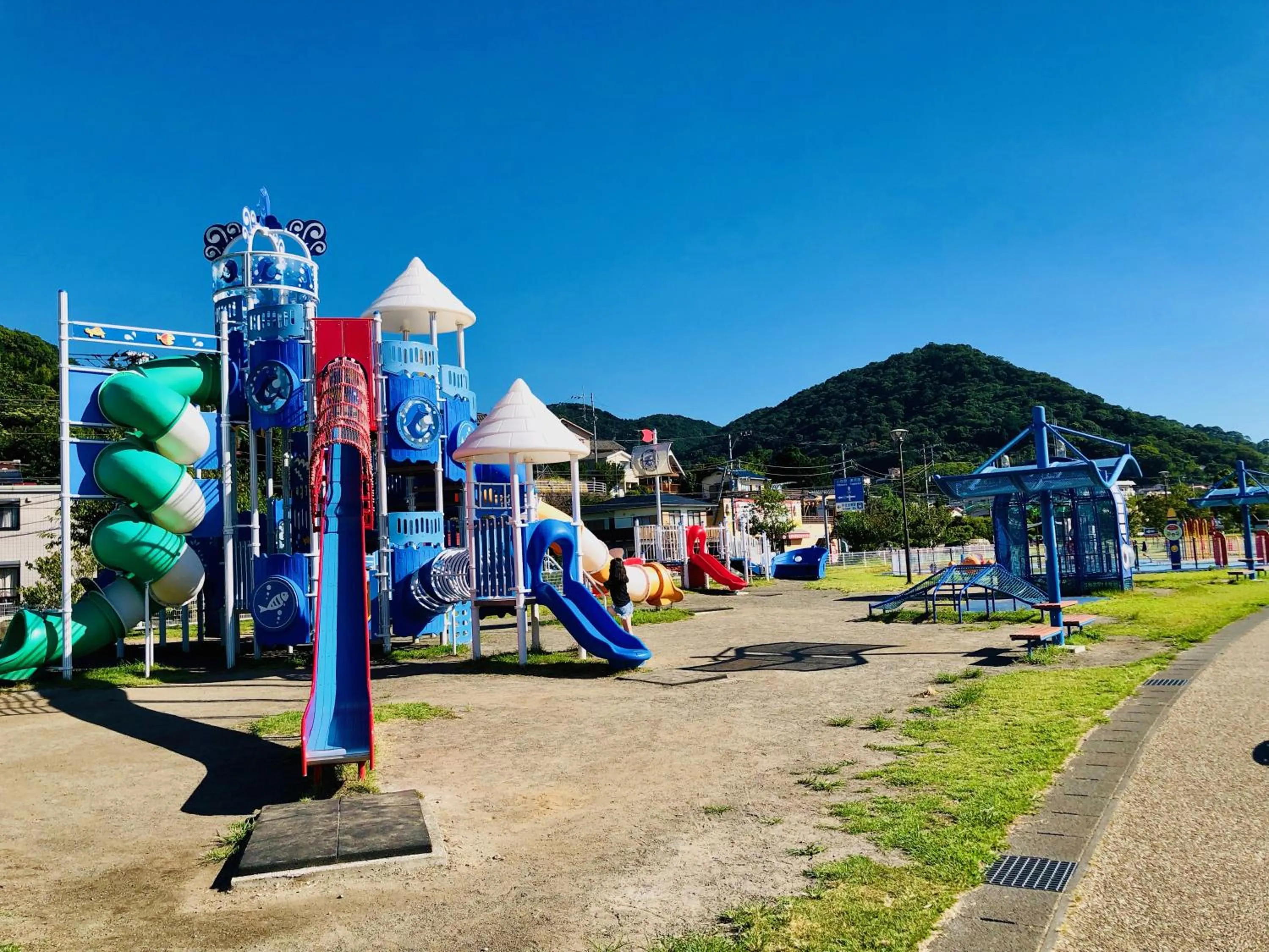 Children play ground in Izu Kansya