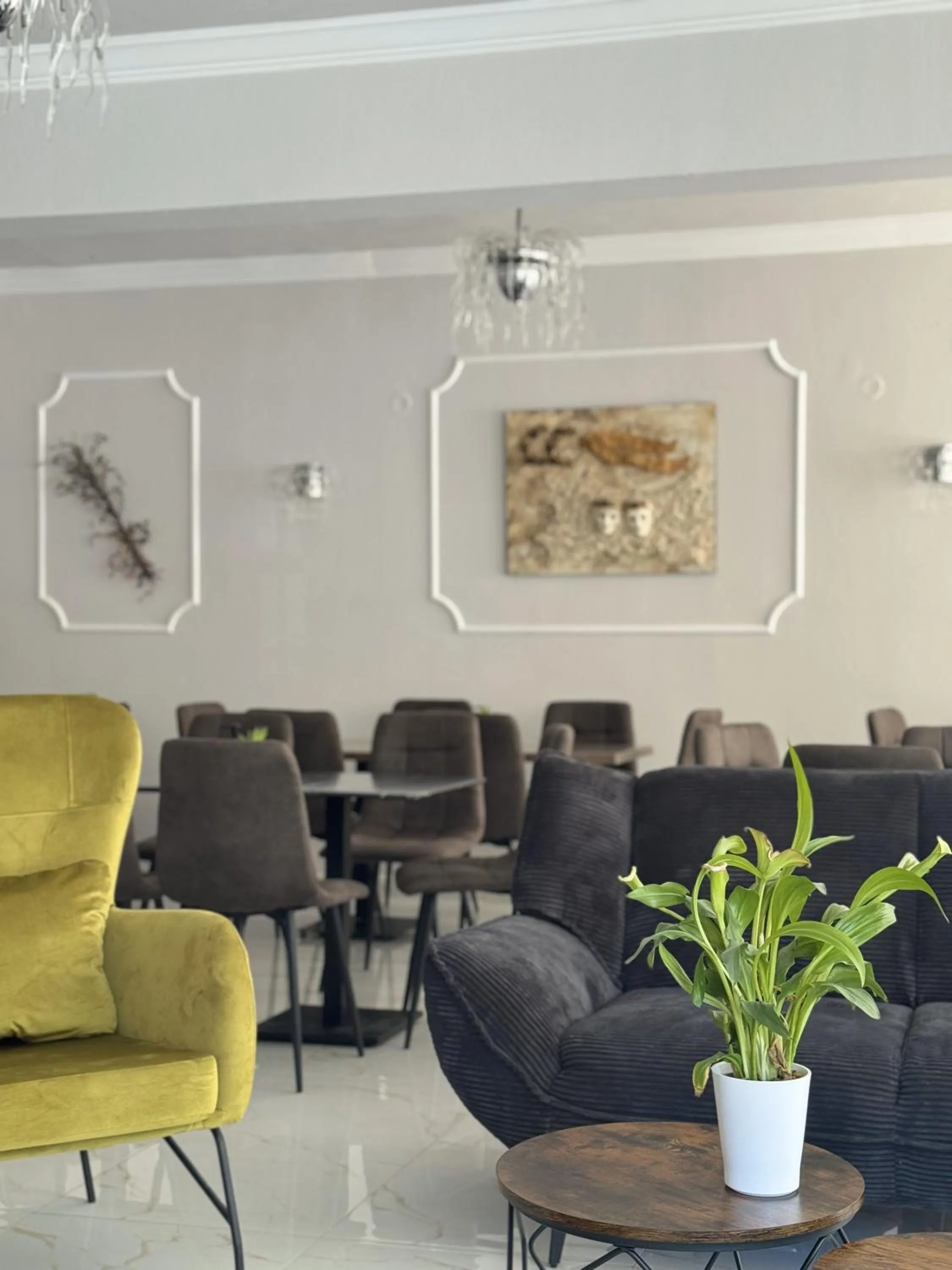 Living room in Posidon Studios