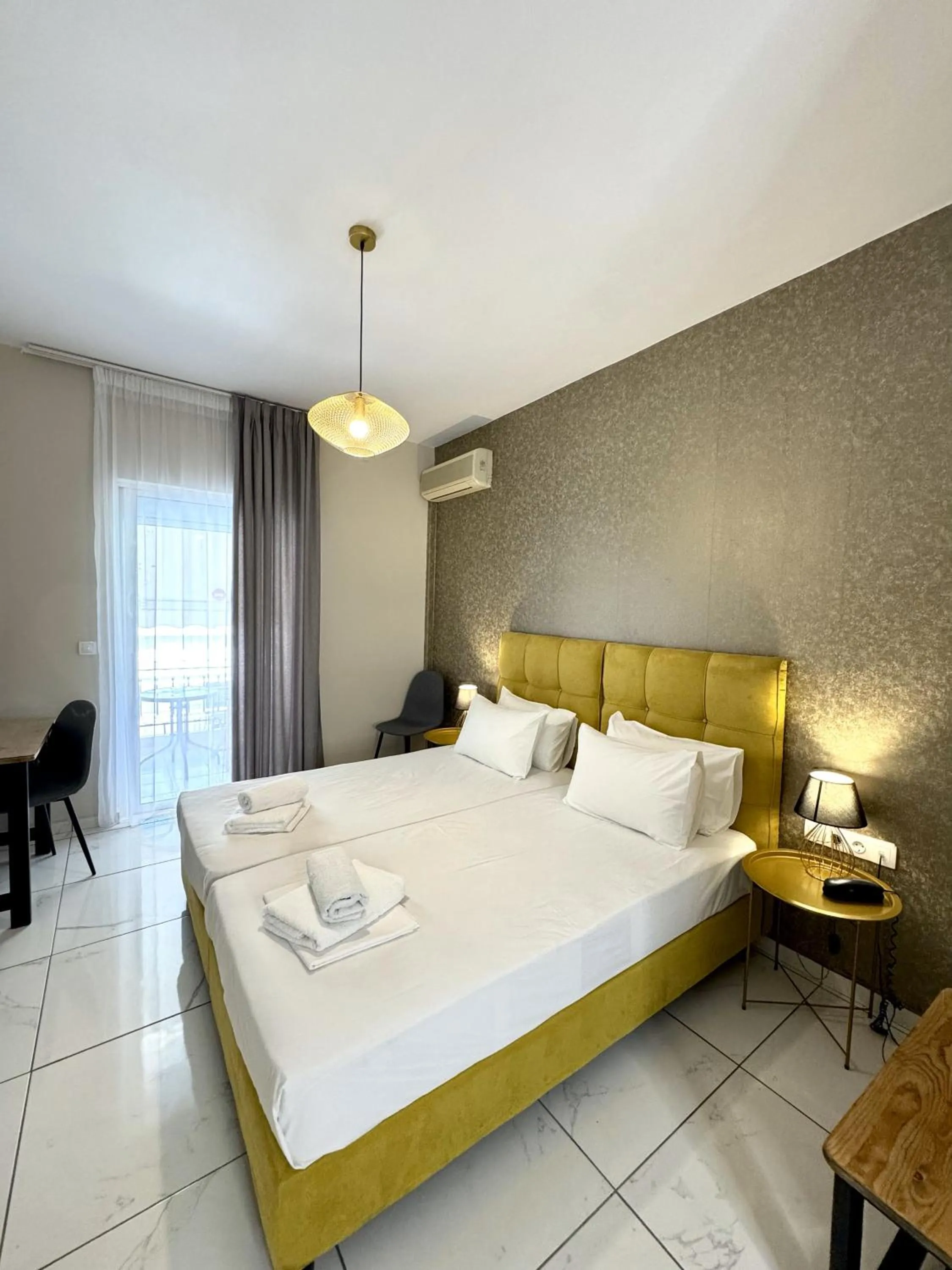 Bed in Posidon Studios