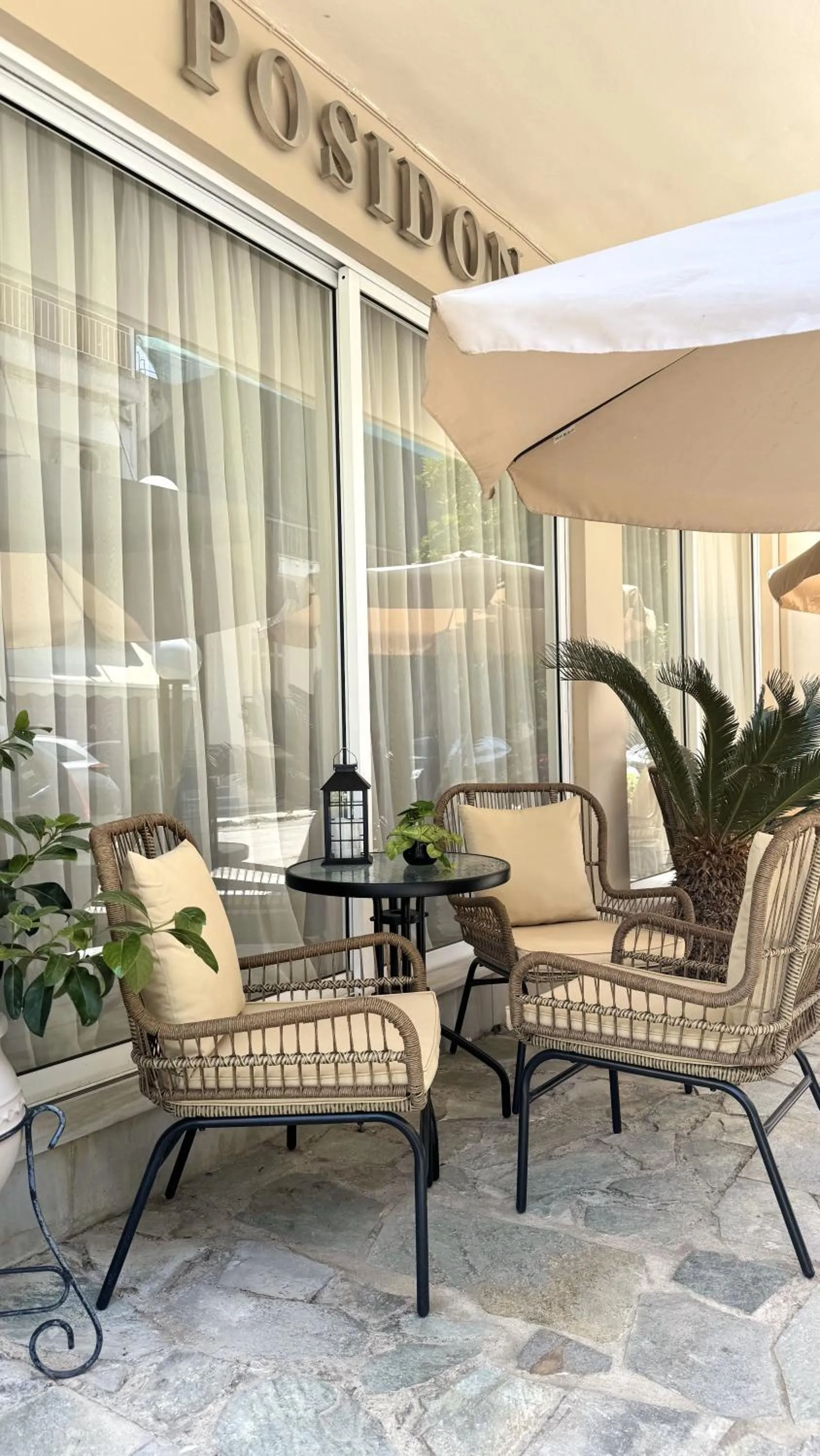 Patio in Posidon Studios