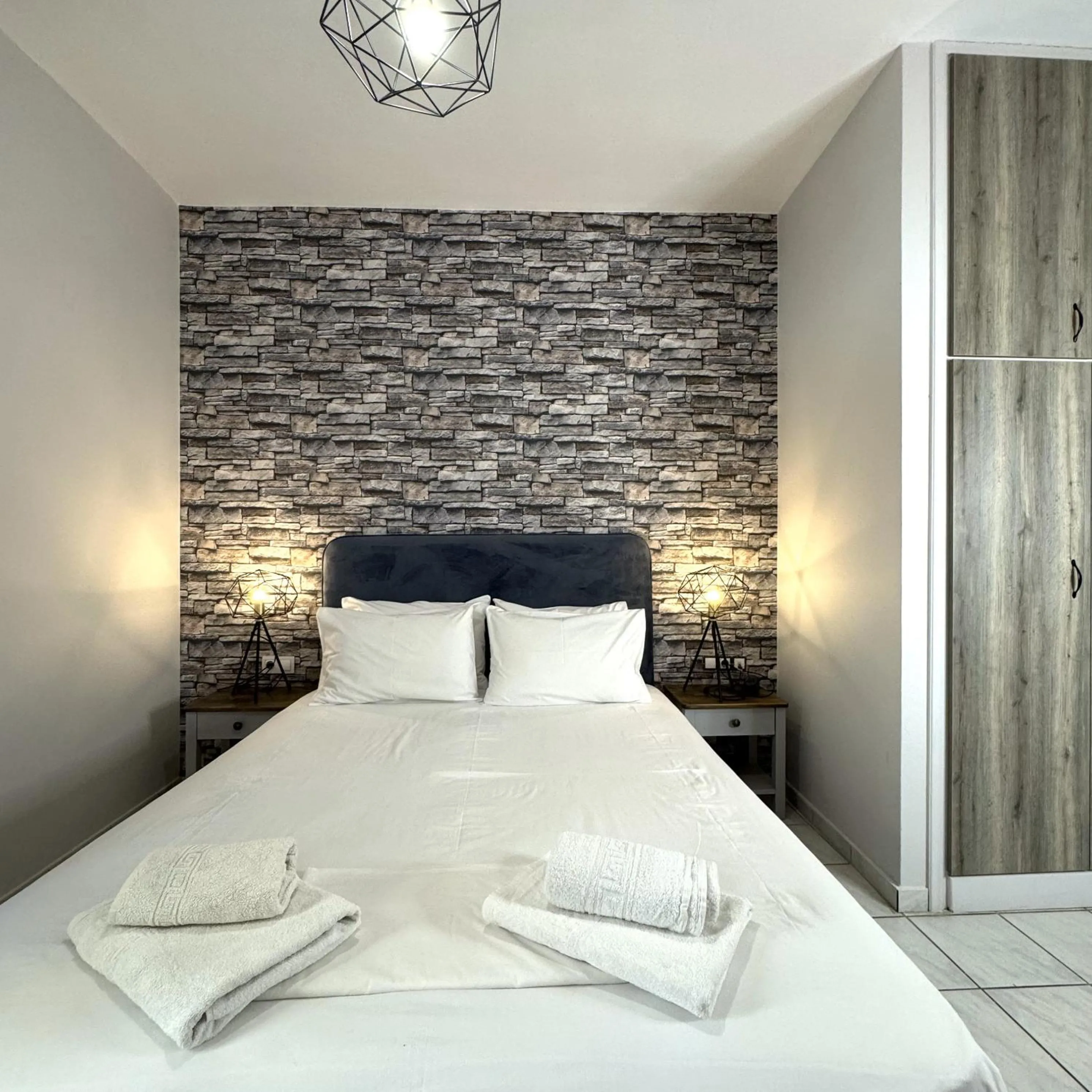 Bed in Posidon Studios