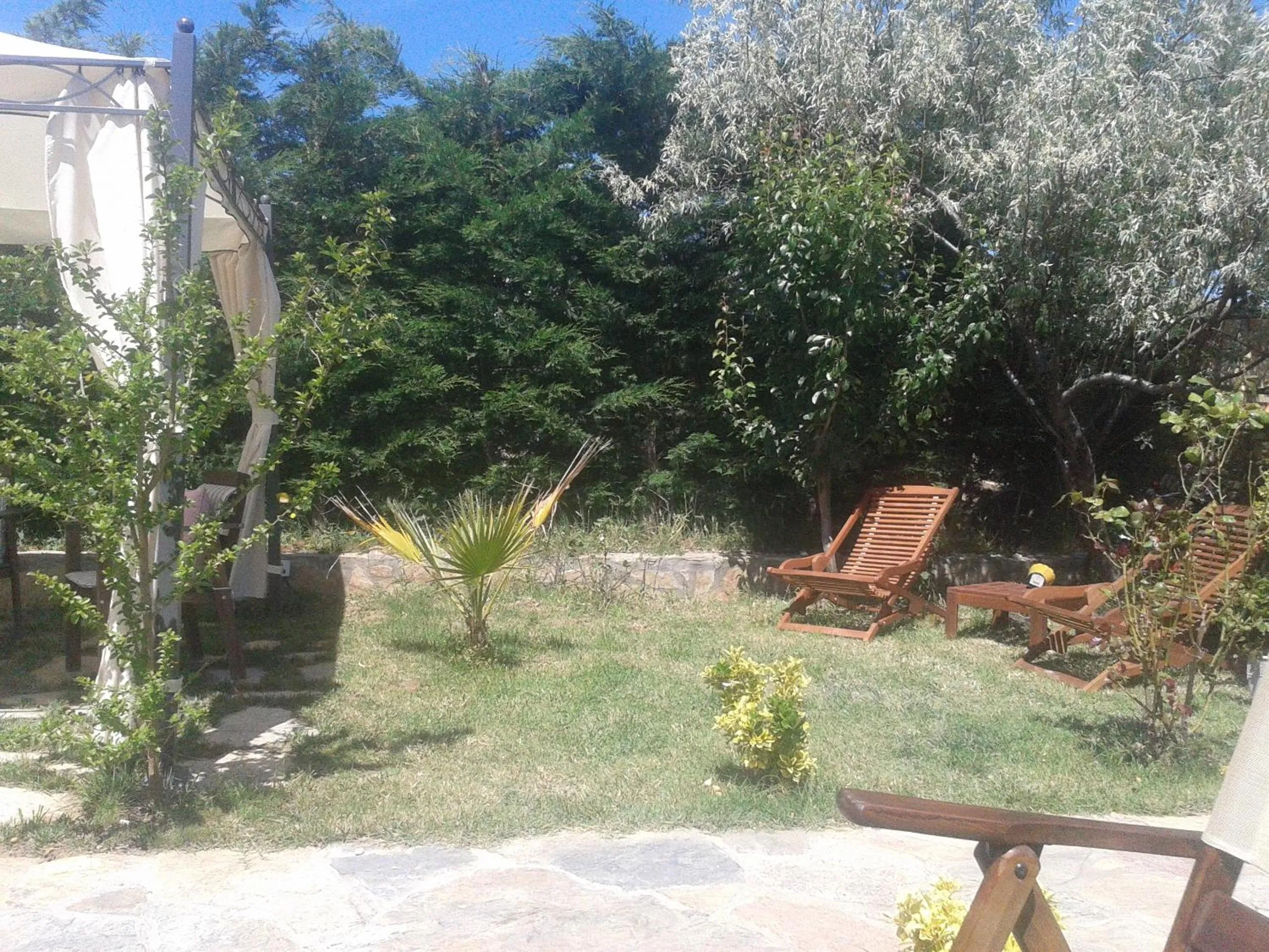 Garden view in Ege Han Hotel