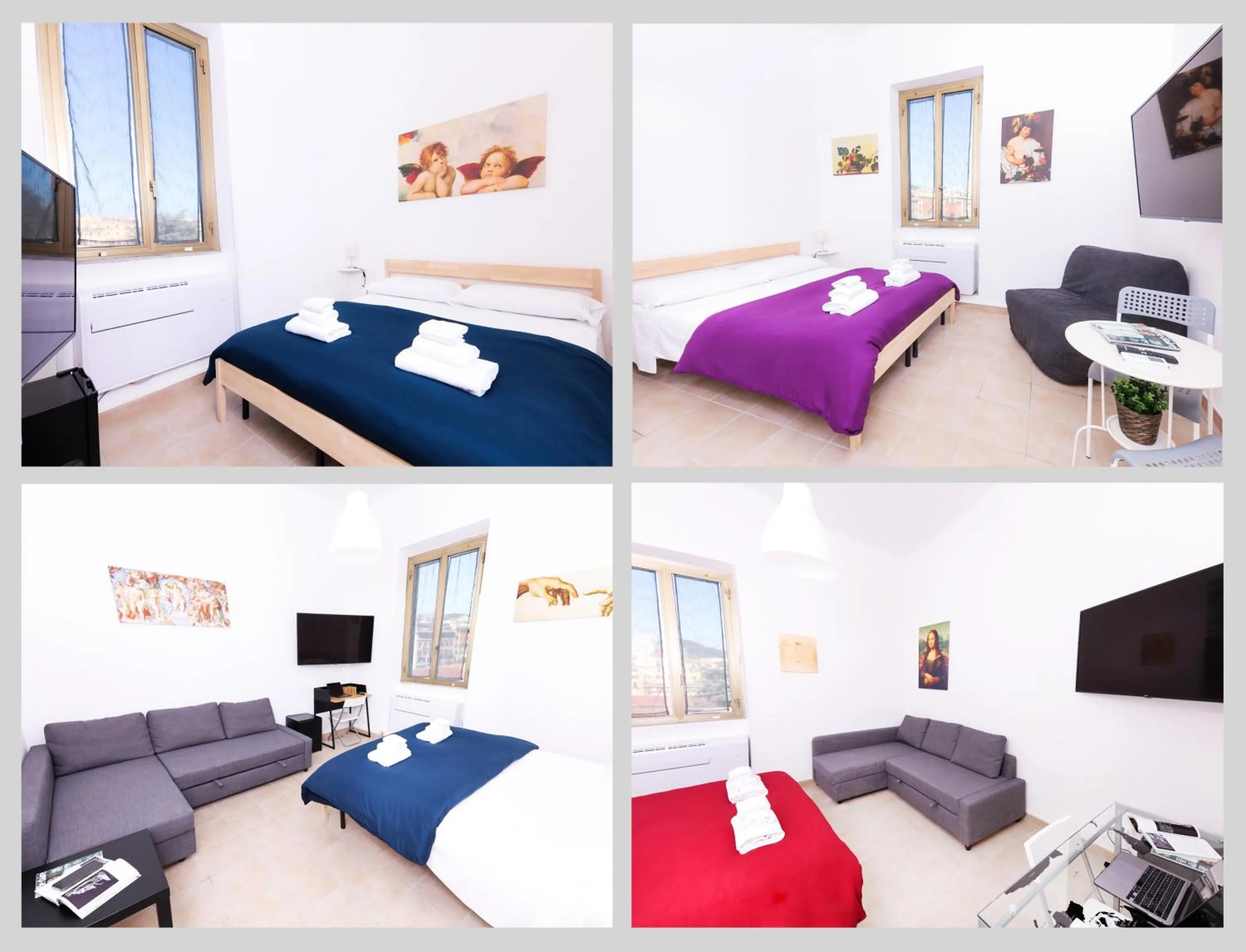 Property logo or sign, Bed in Cielo Vaticano Guest House