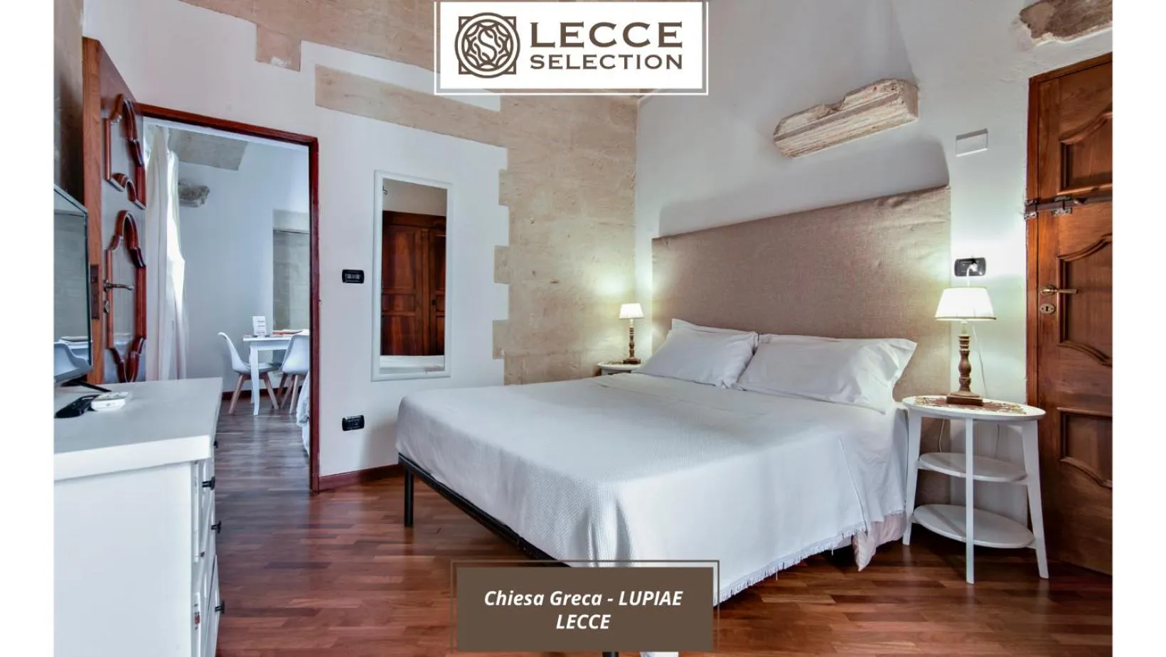 Photo of the whole room, Bed in Chiesa Greca Suites - Lecce Selection