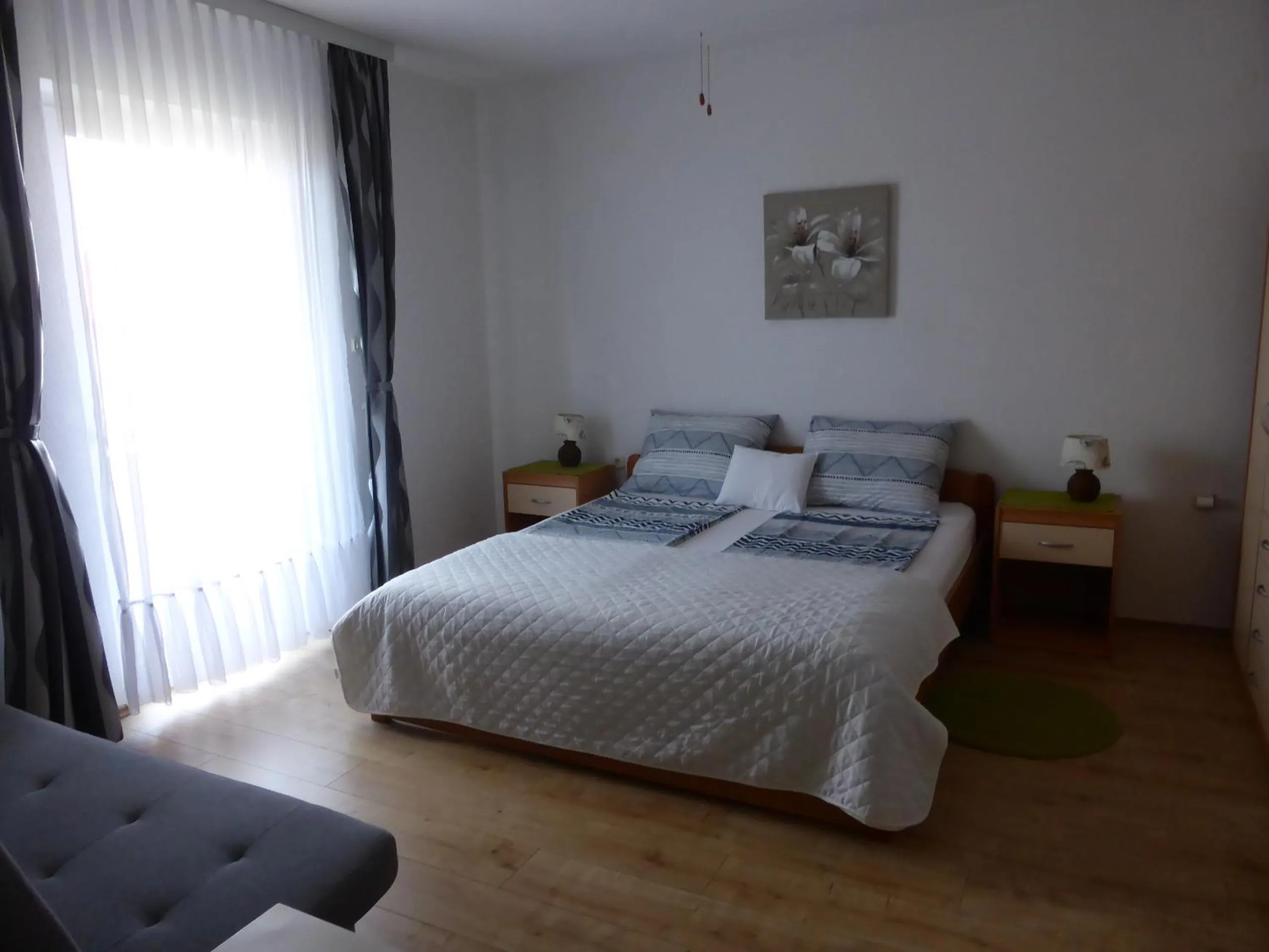 Bed in Apartments Toni, Borik