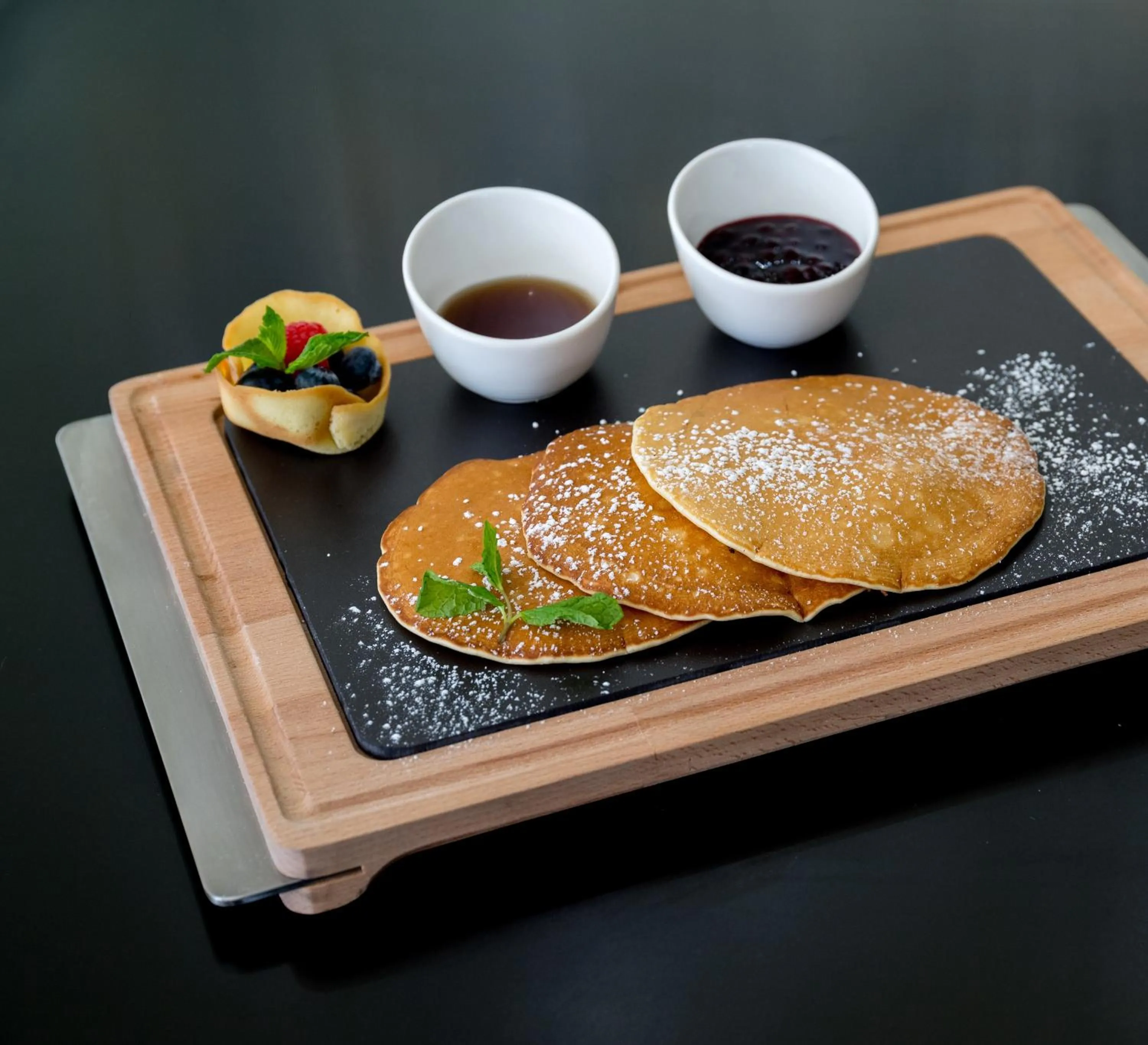 Food close-up in Gevora Hotel