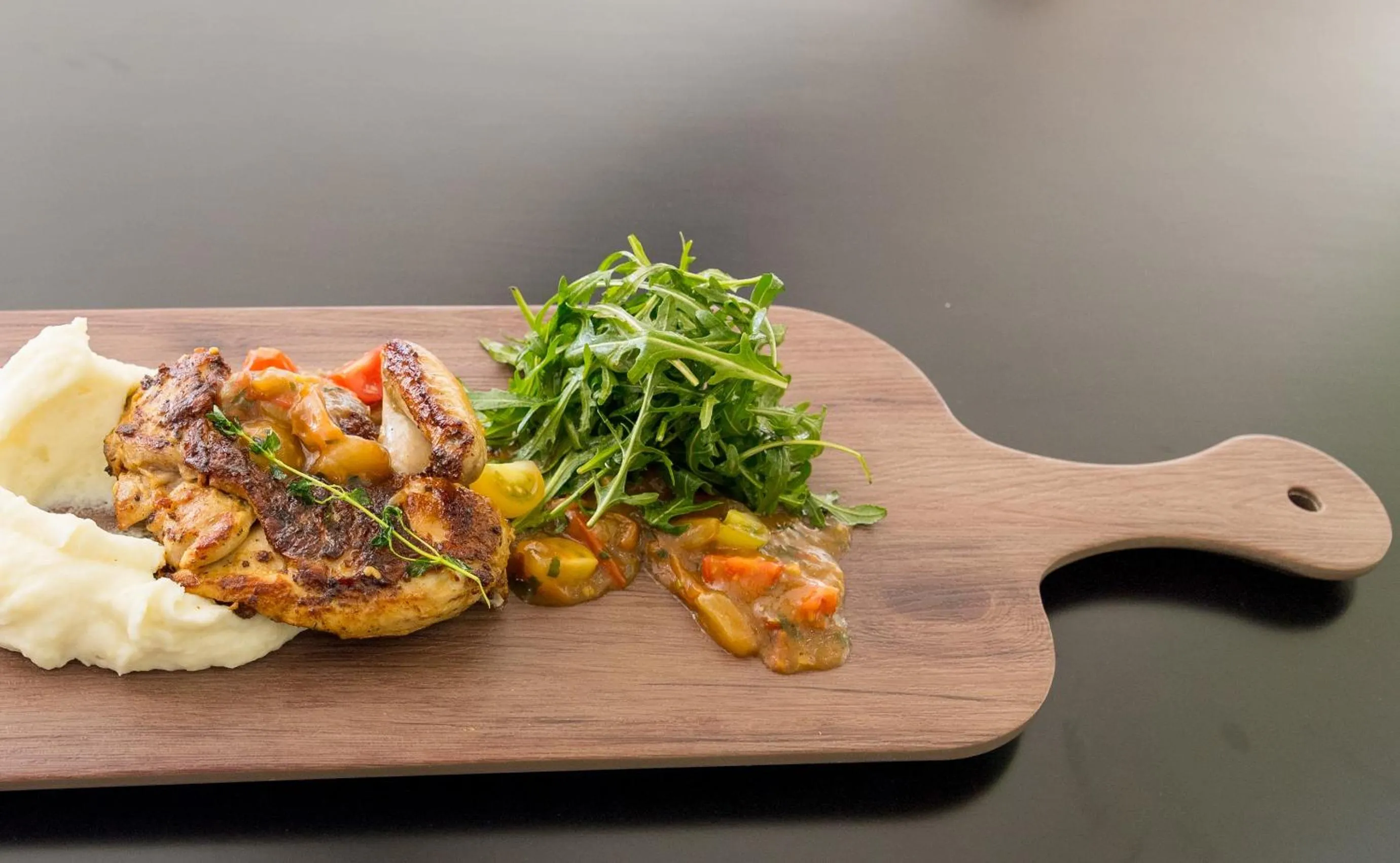 Food close-up in Gevora Hotel