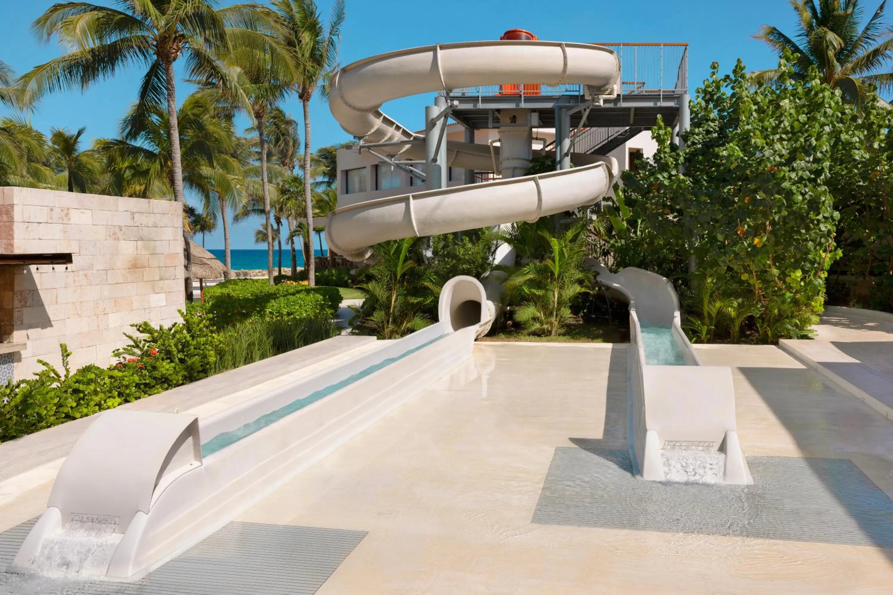 Aqua park in Dreams Aventuras Riviera Maya - All Inclusive