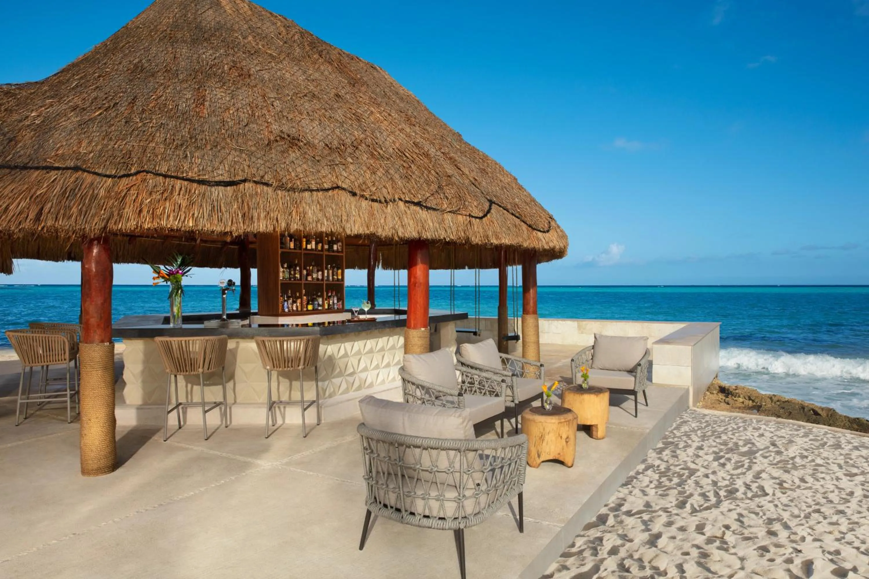 Lounge or bar in Dreams Aventuras Riviera Maya - All Inclusive