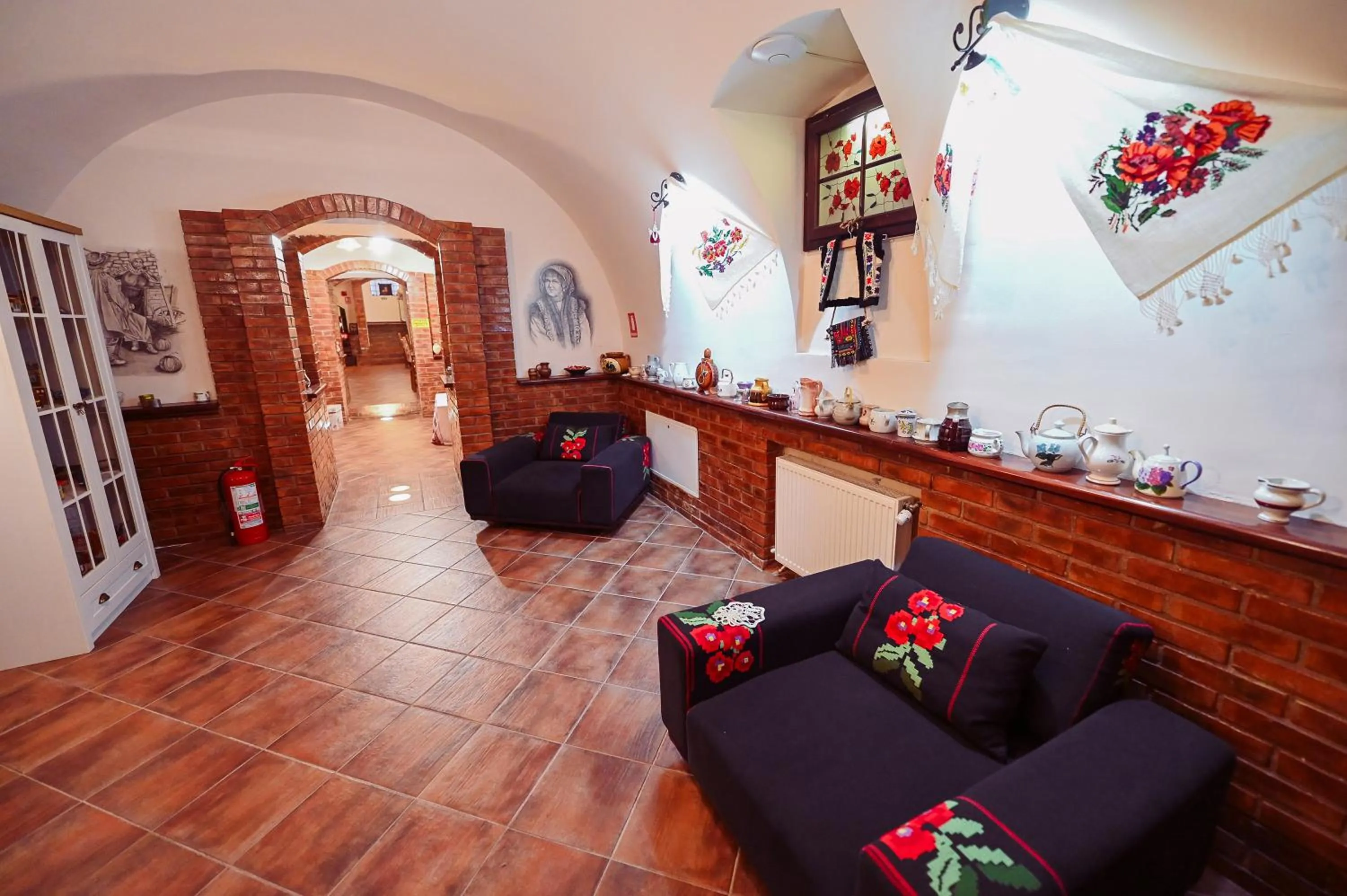 Seating area in Conacul Domnesc