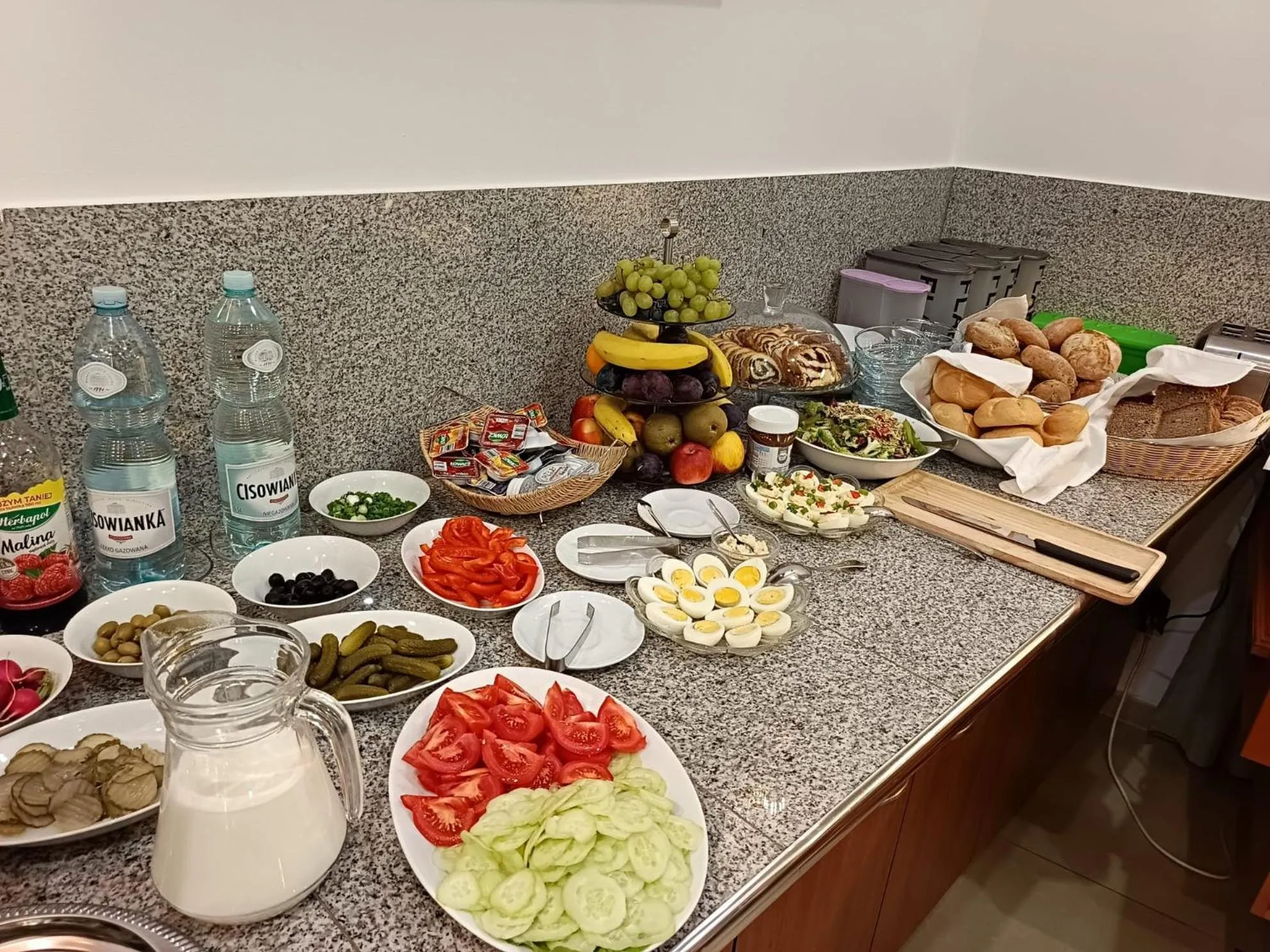 Breakfast in Aparthotel Adler