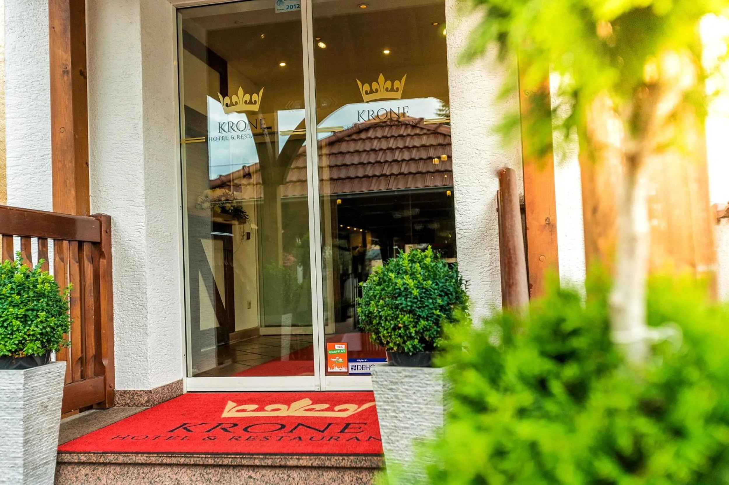 Facade/entrance in Hotel Krone