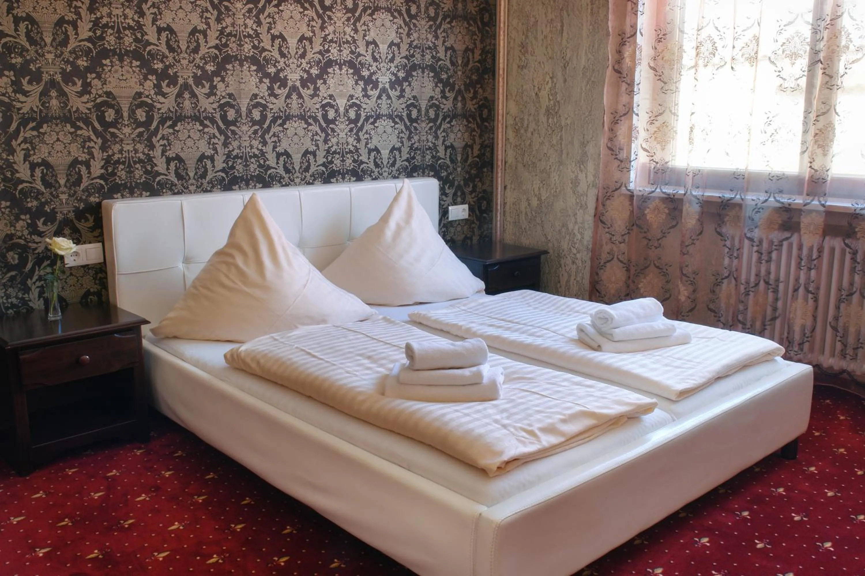 Bed in Hotel Krone