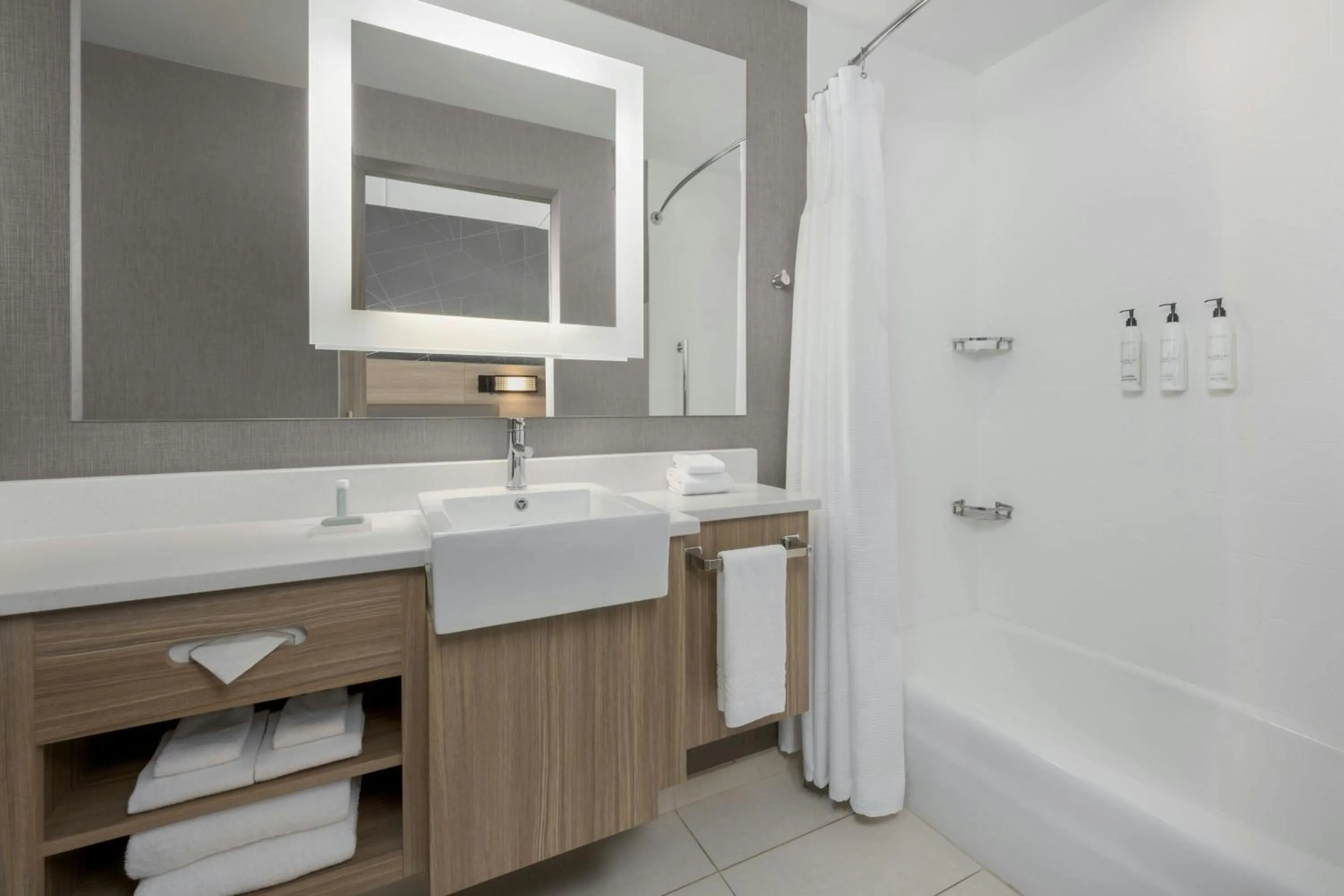 Bathroom in Springhill Suites By Marriott Athens Downtown/University Area