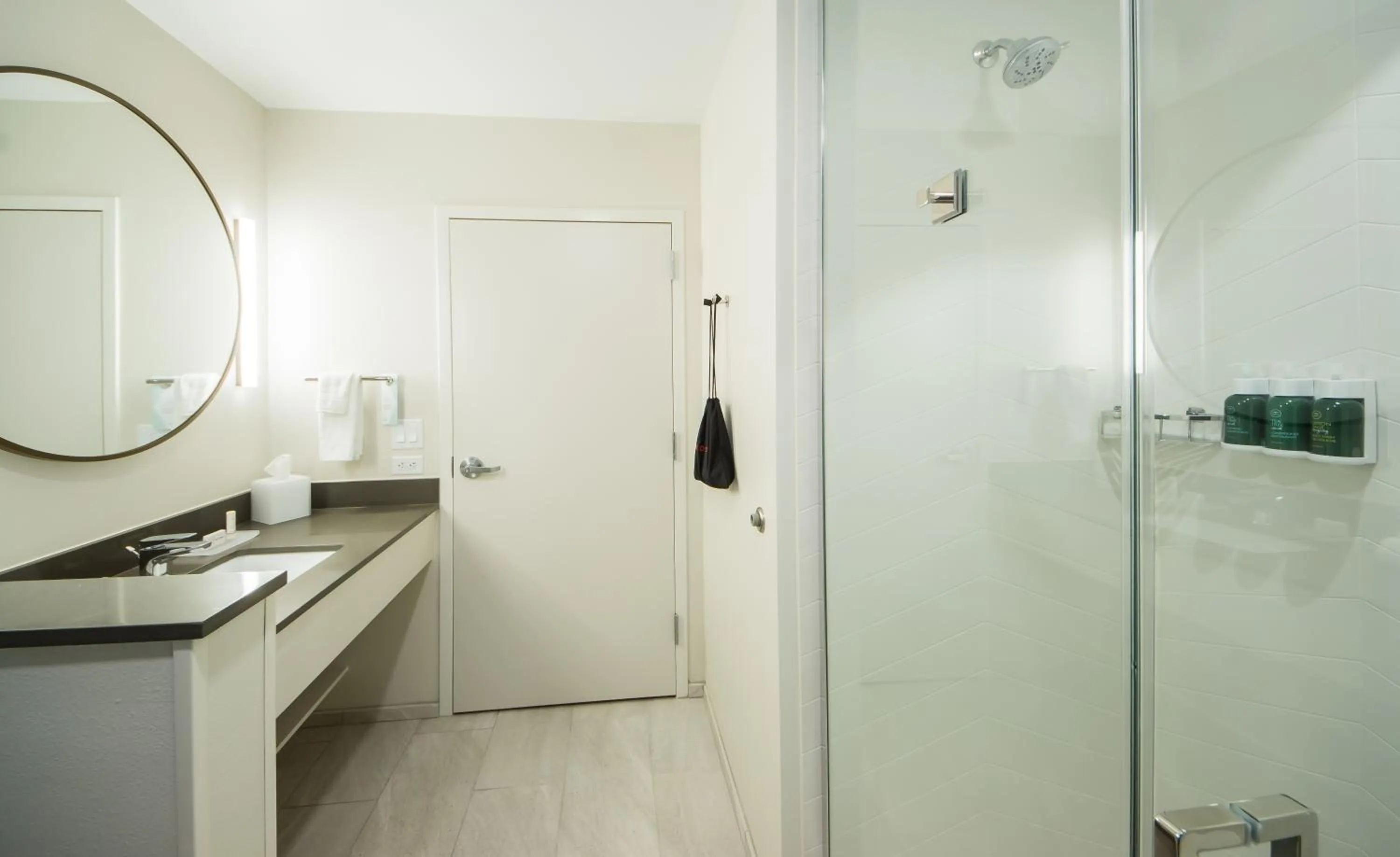 Shower in Fairfield Inn & Suites by Marriott Melbourne Viera Town Center