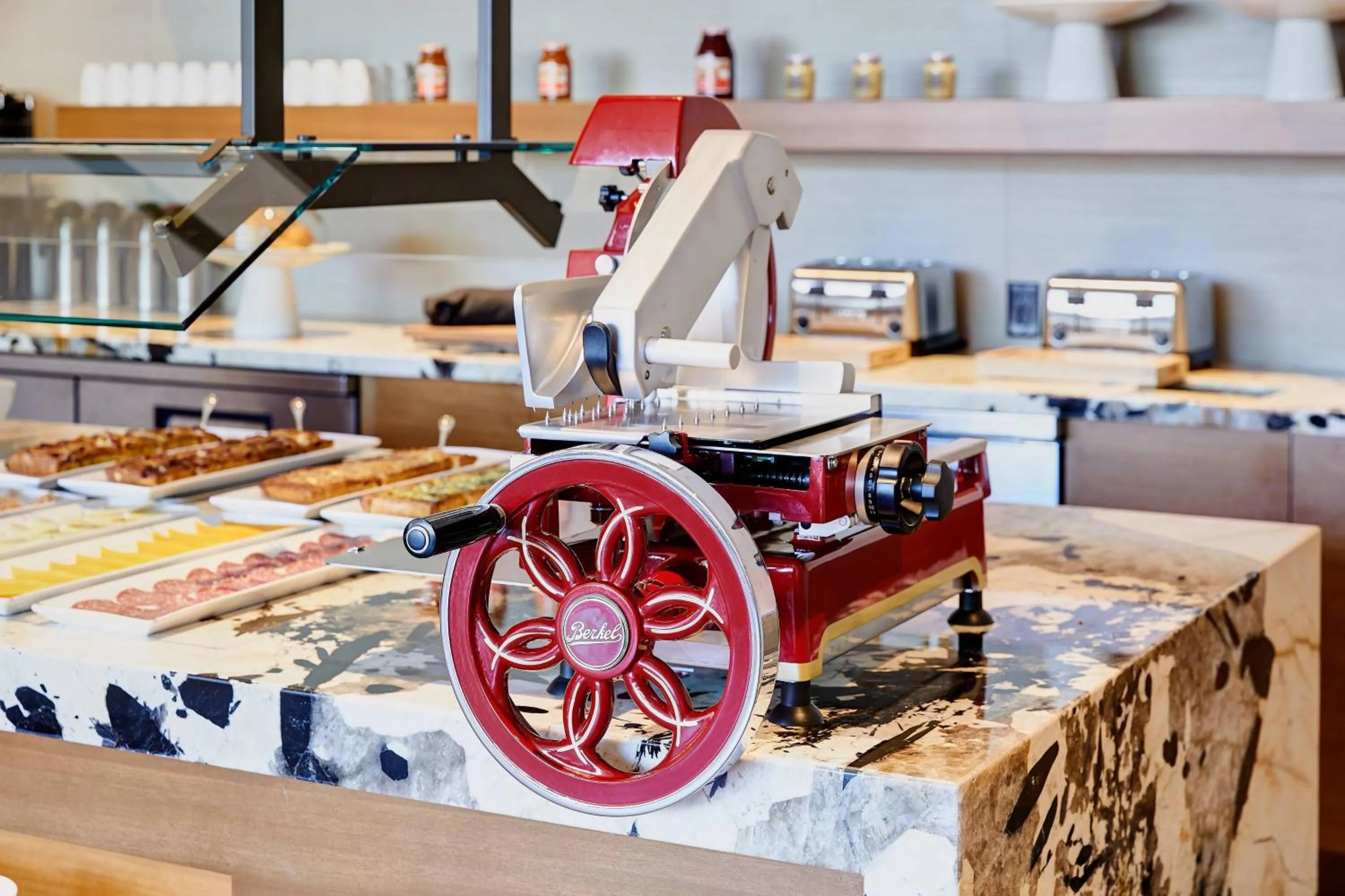 Kitchen or kitchenette in AC Hotel By Marriott Salt Lake City Downtown