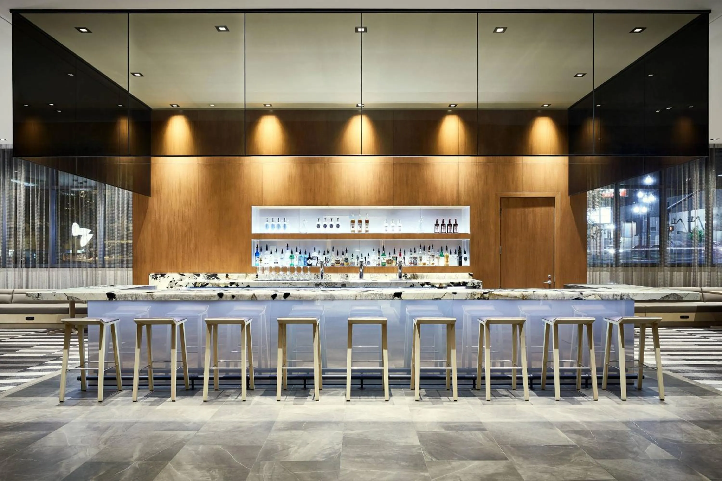 Lounge or bar in AC Hotel By Marriott Salt Lake City Downtown