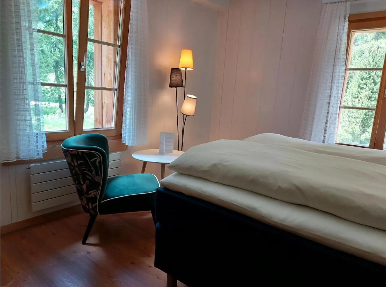 Bed in Gasthaus Spinas