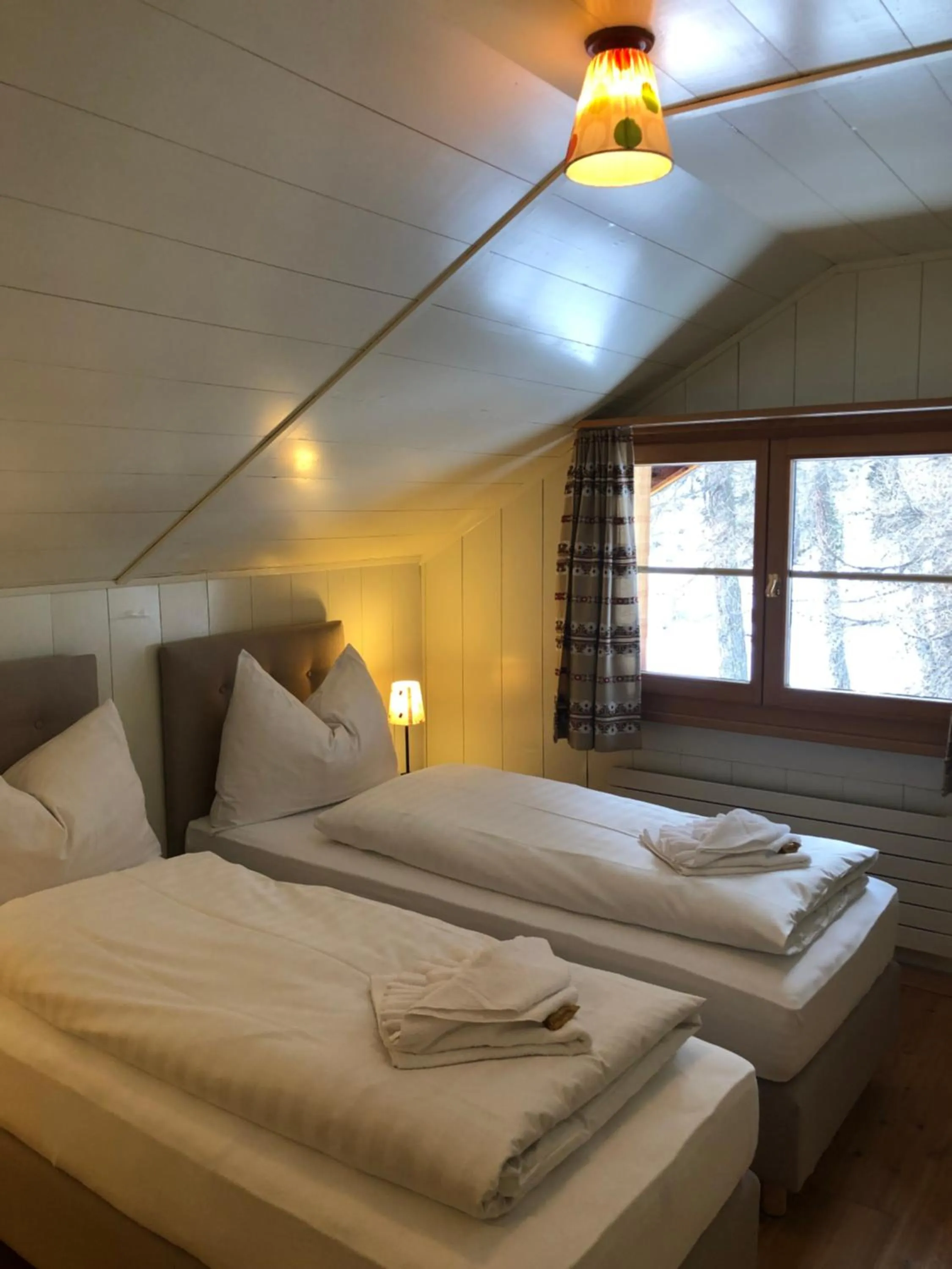 Bed in Gasthaus Spinas