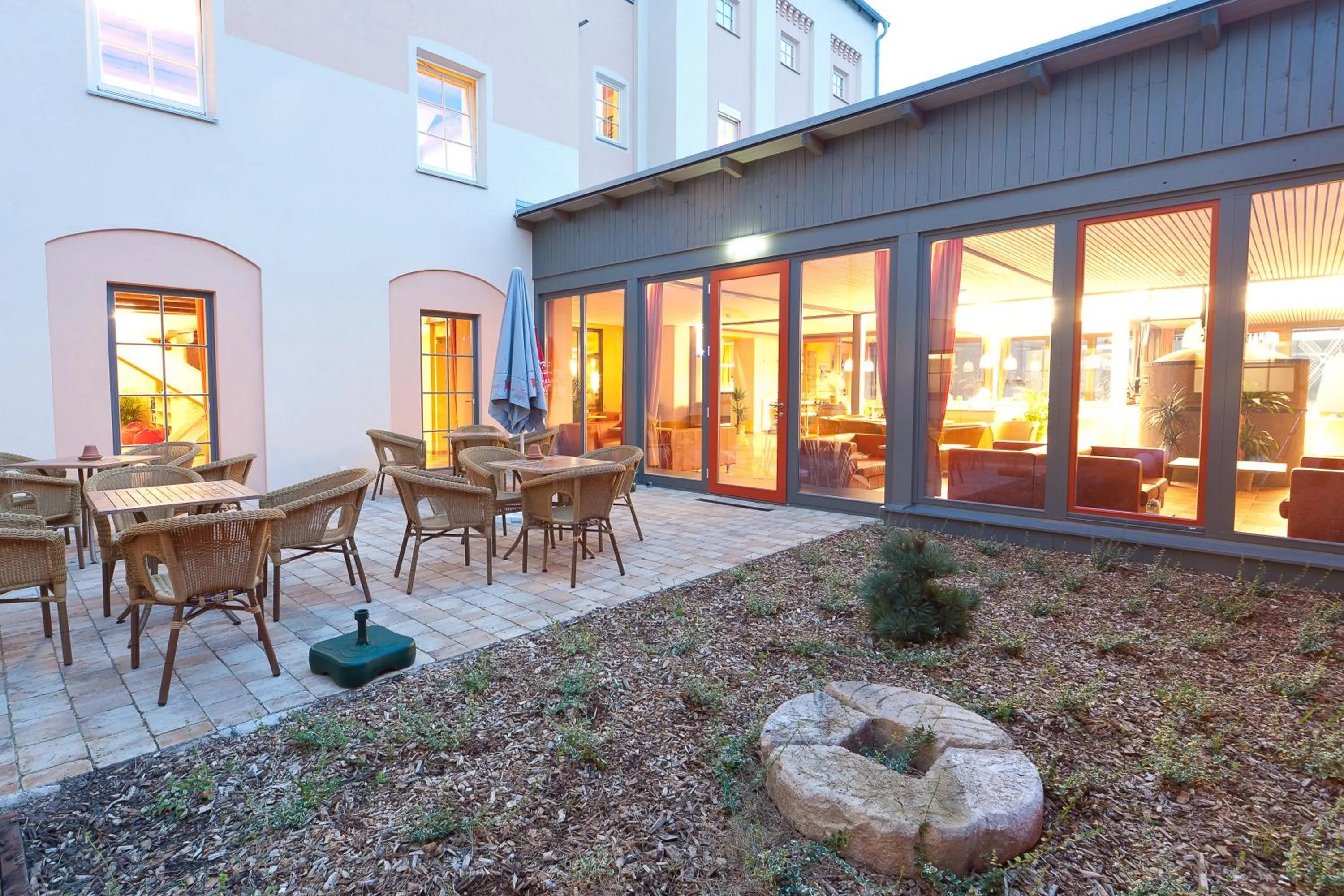 Balcony/Terrace in JUFA Hotel Weinviertel - Eselsmühle