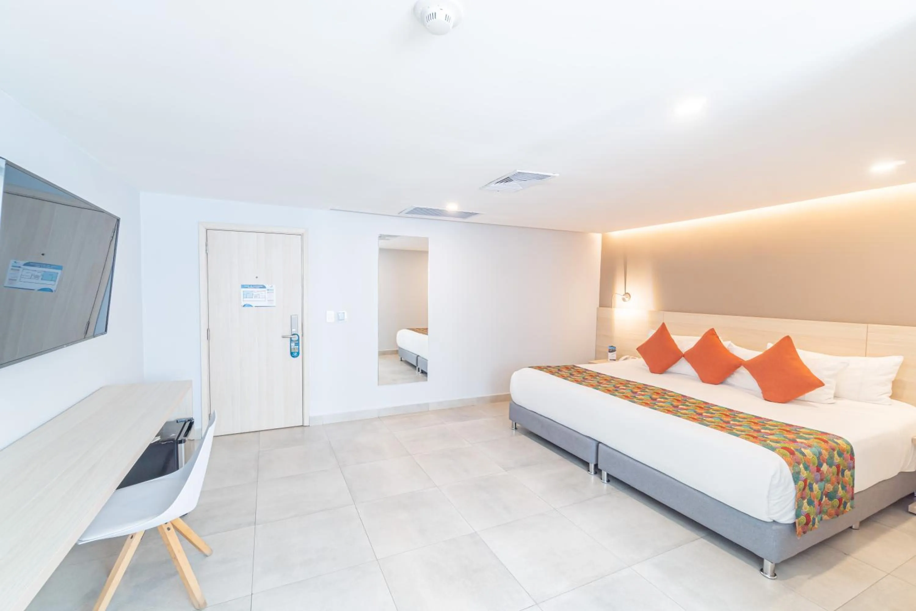 Bedroom, Bed in Hotel Barlovento