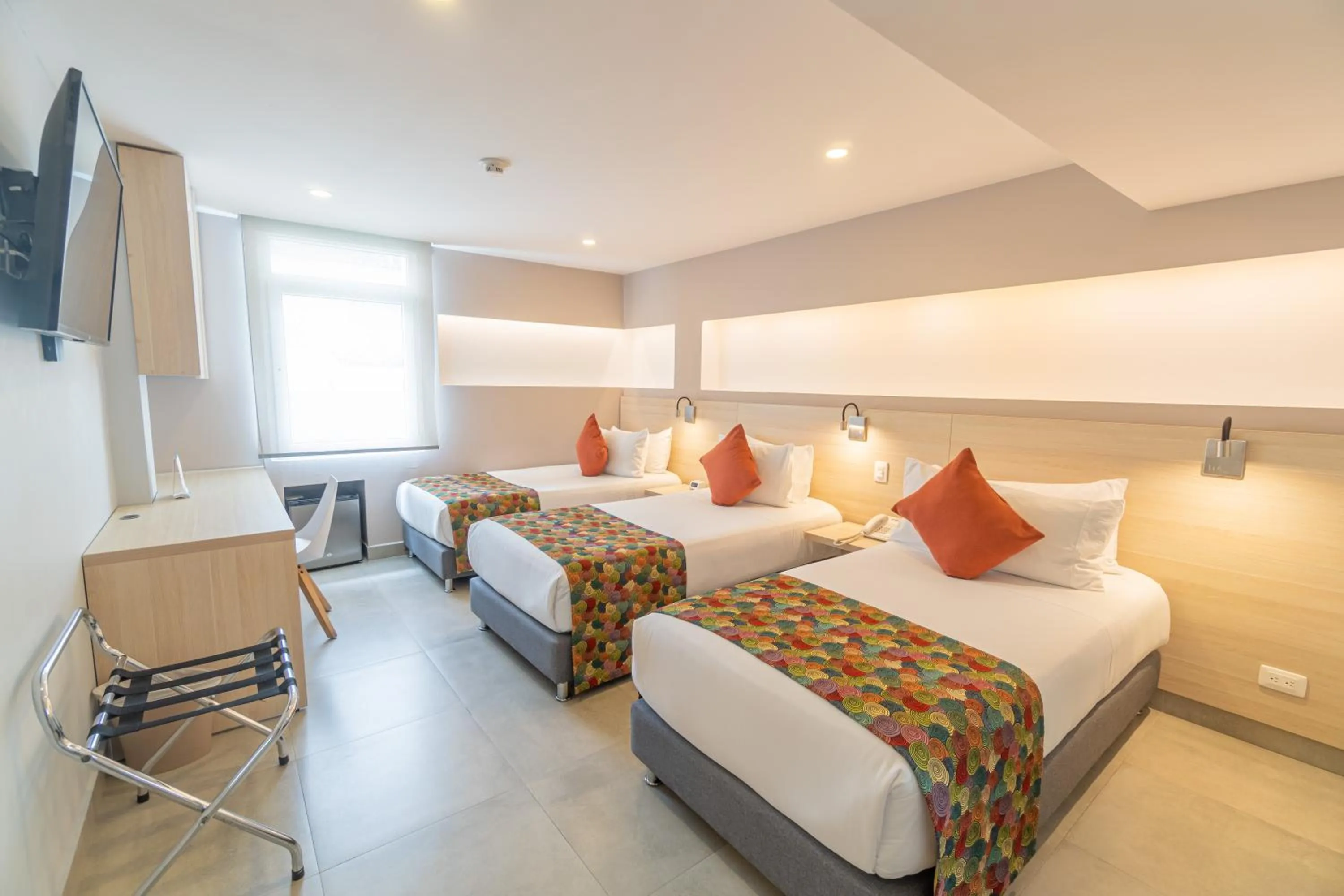 Bed in Hotel Barlovento