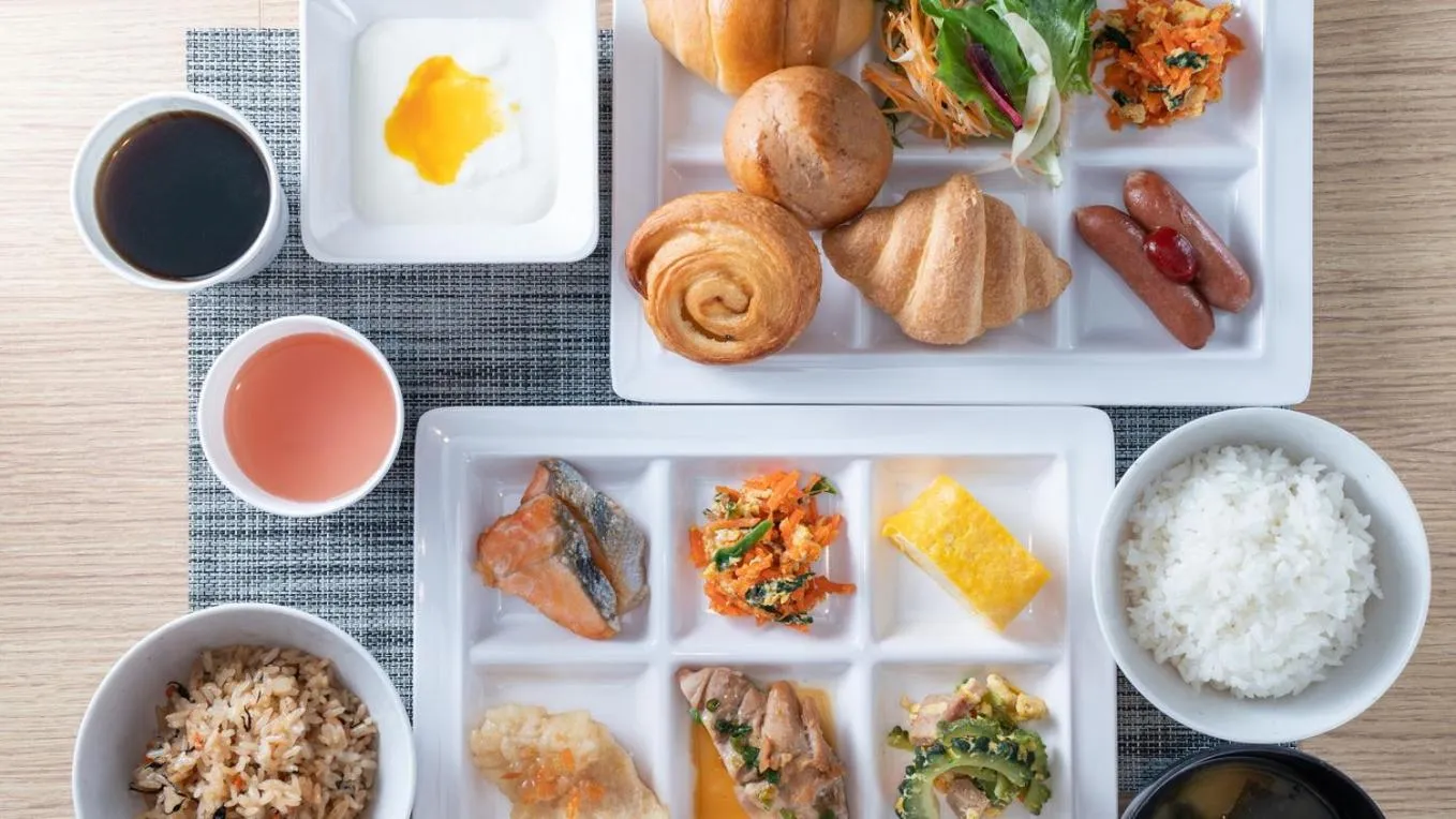Breakfast in Super Hotel Naha Shintoshin