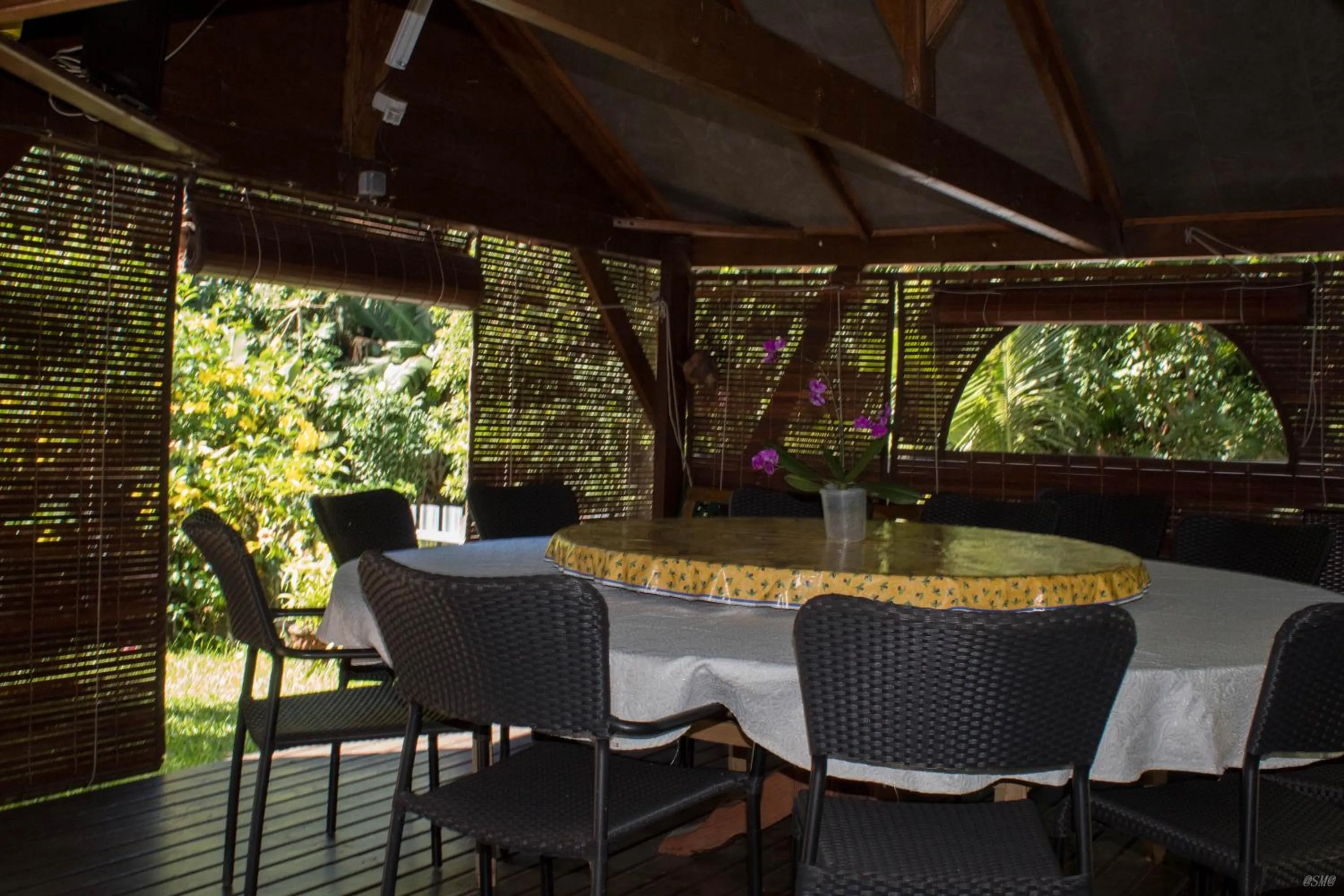 Patio in Auberge Desprairies