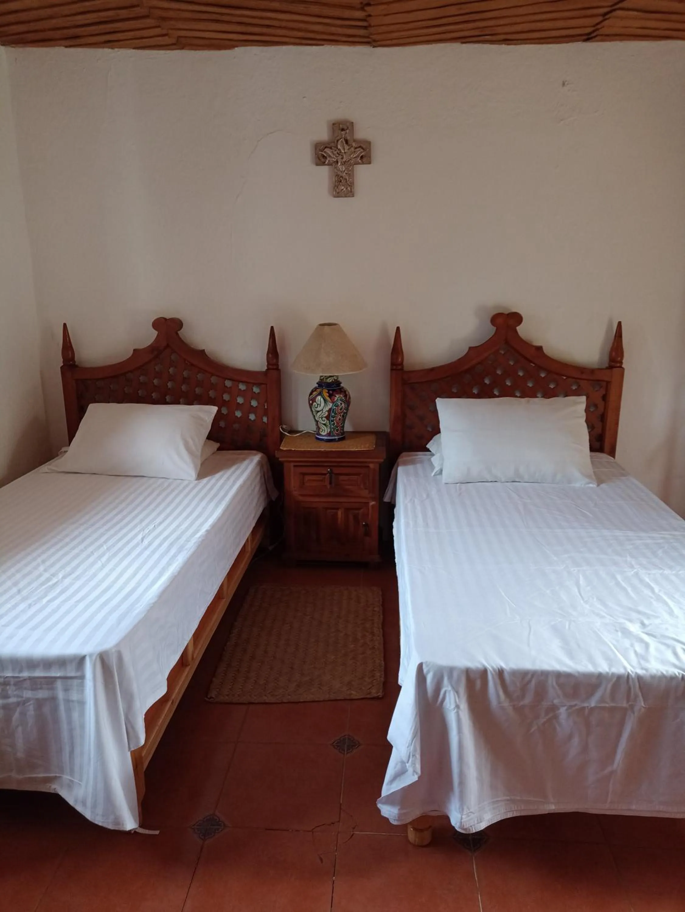 Bed in La Casona Breakfast & Wellness Center