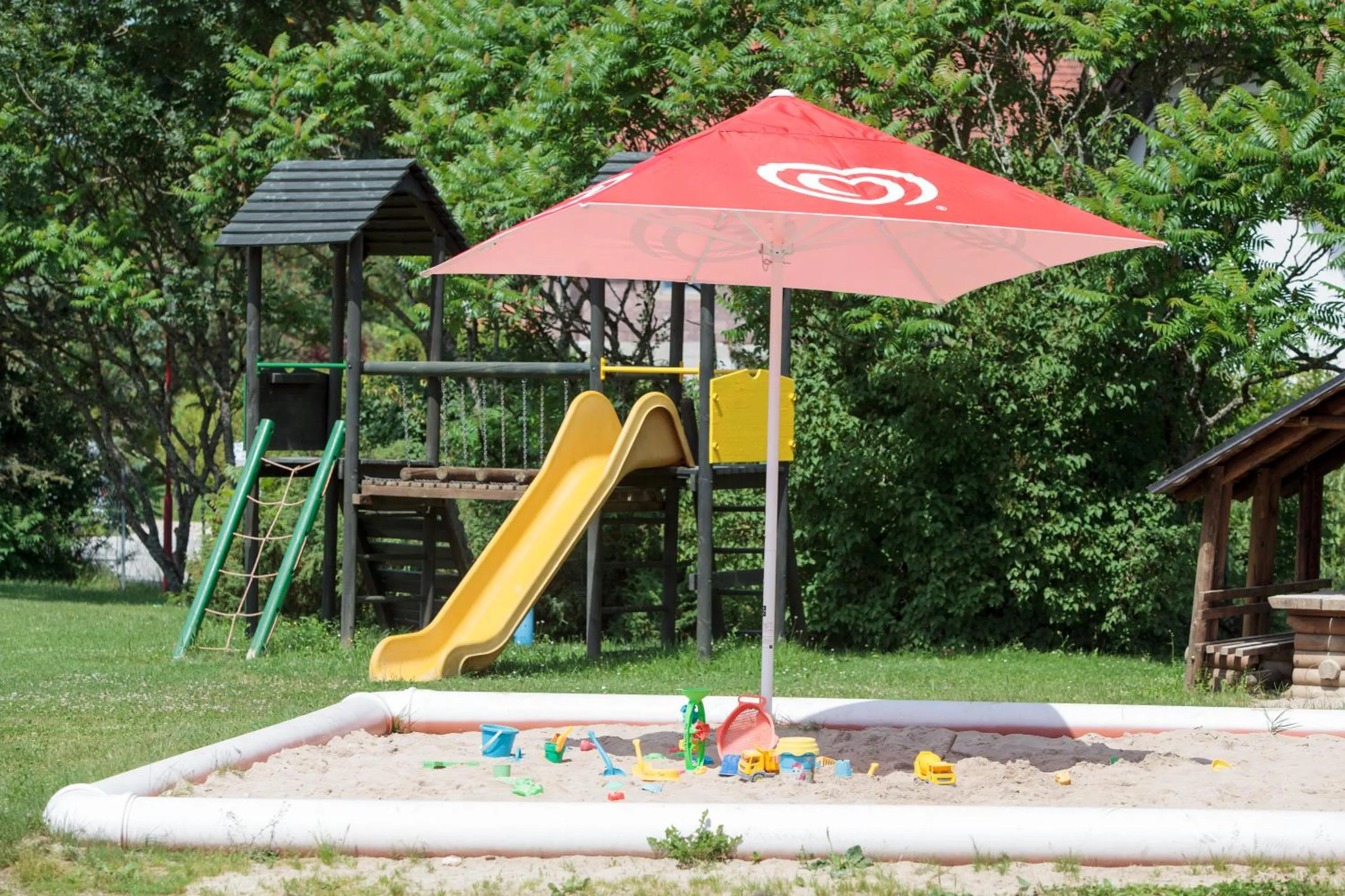 Children play ground in Pension Pirkdorfer See