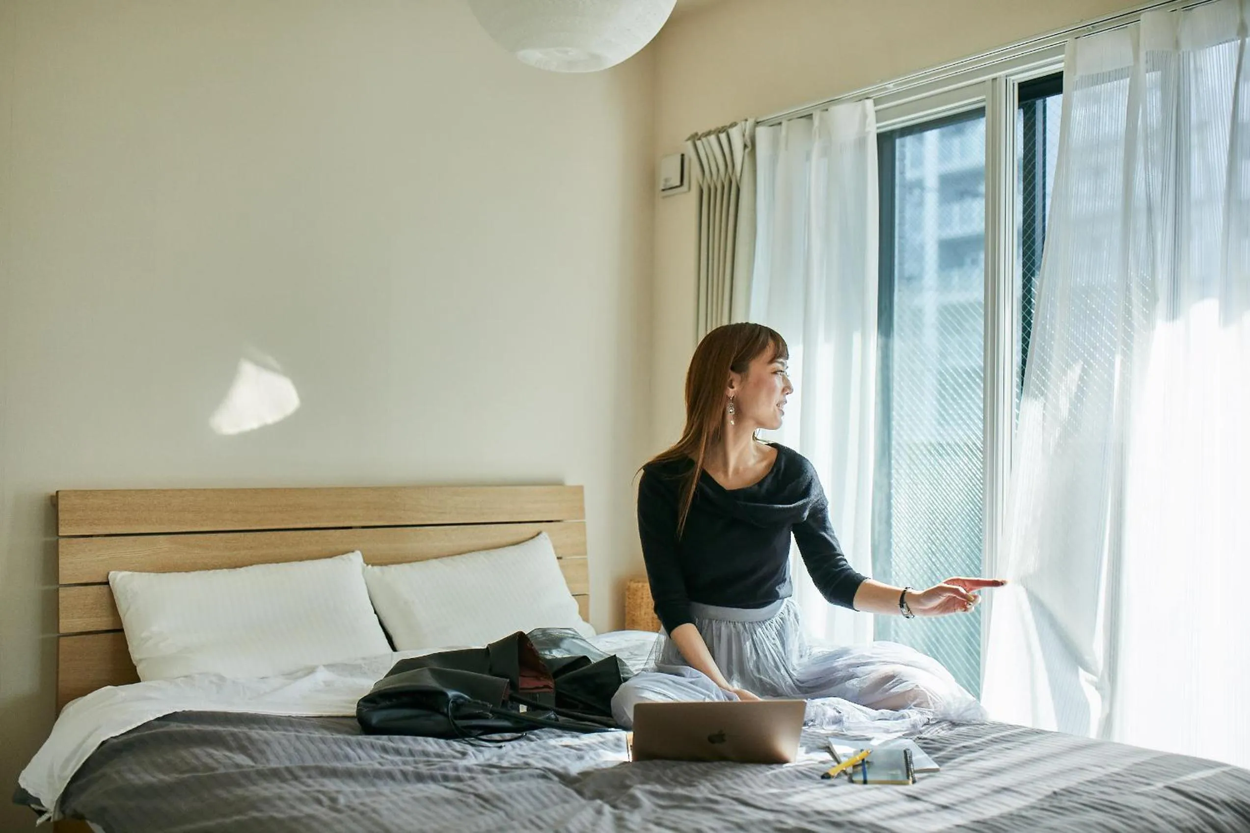 Bedroom, Bed in PINN-N4E2Ⅱ