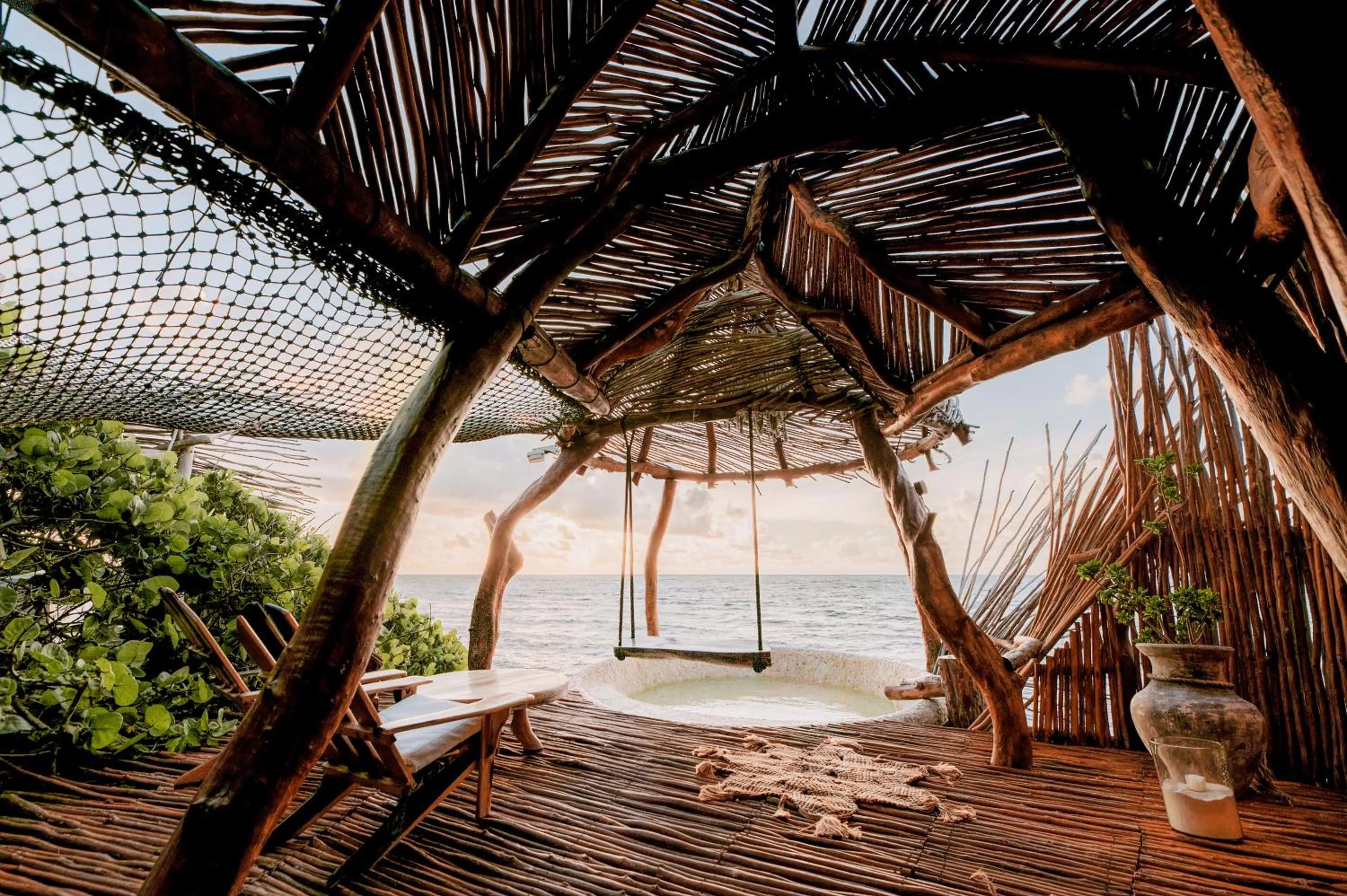 Bath in Azulik - Adults Only