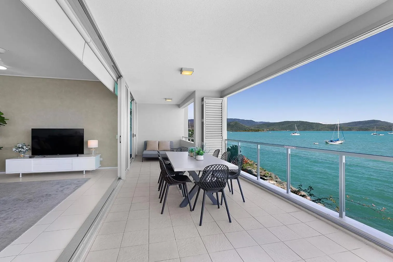 Balcony/Terrace in Peninsula Airlie Beach