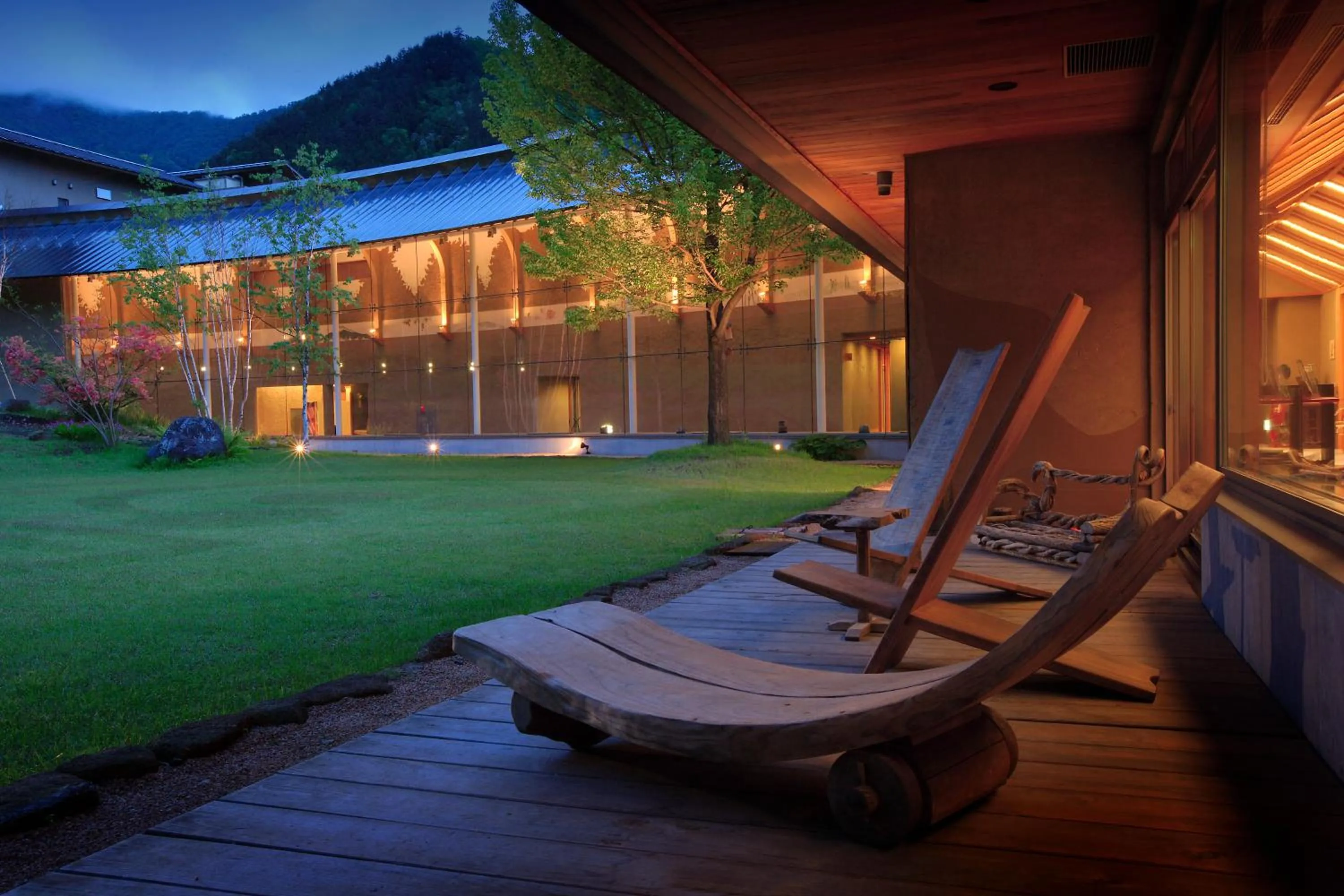 Balcony/Terrace in Bettei Senjyuan