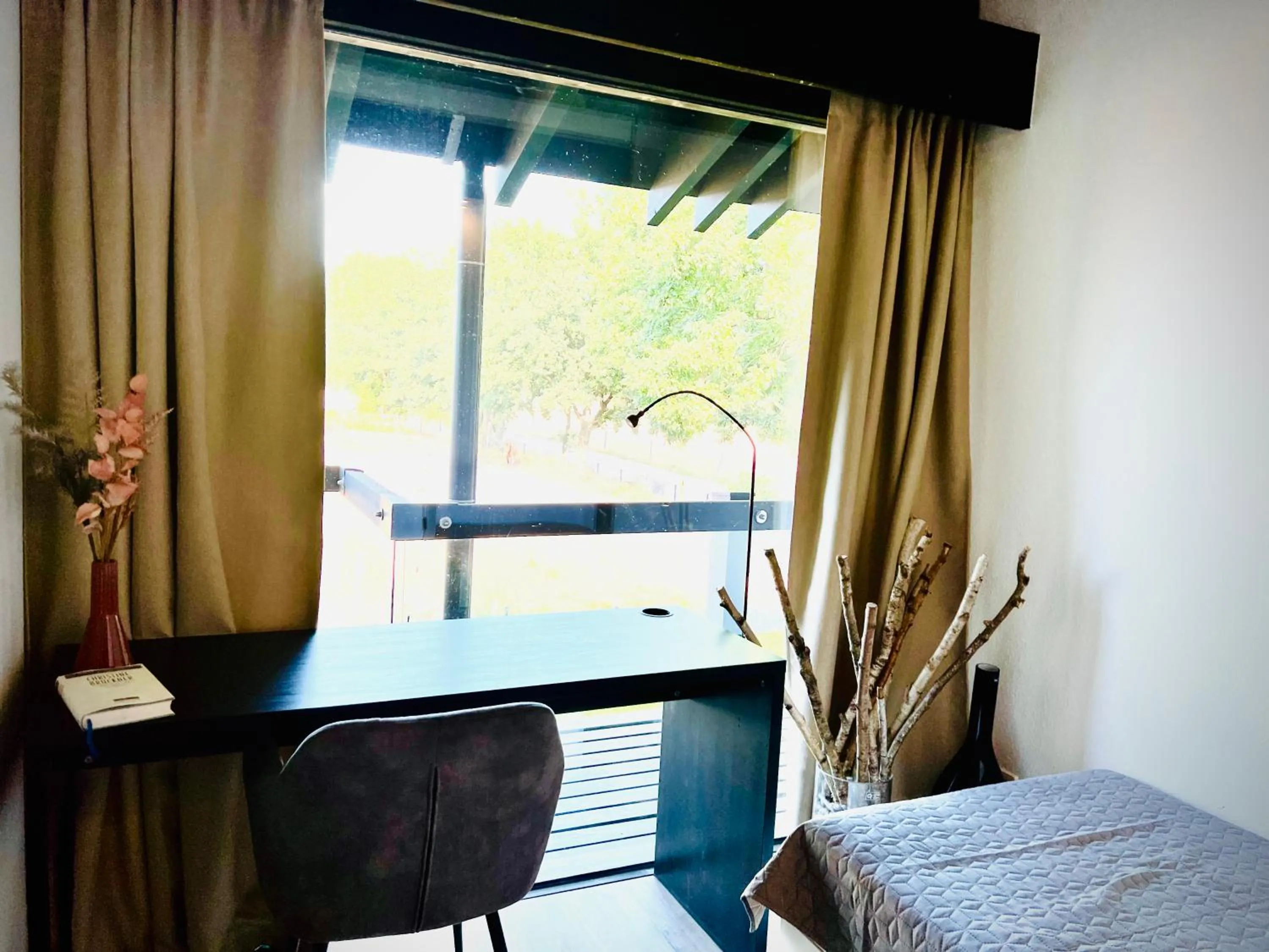 Bed in Hotel My Schildow