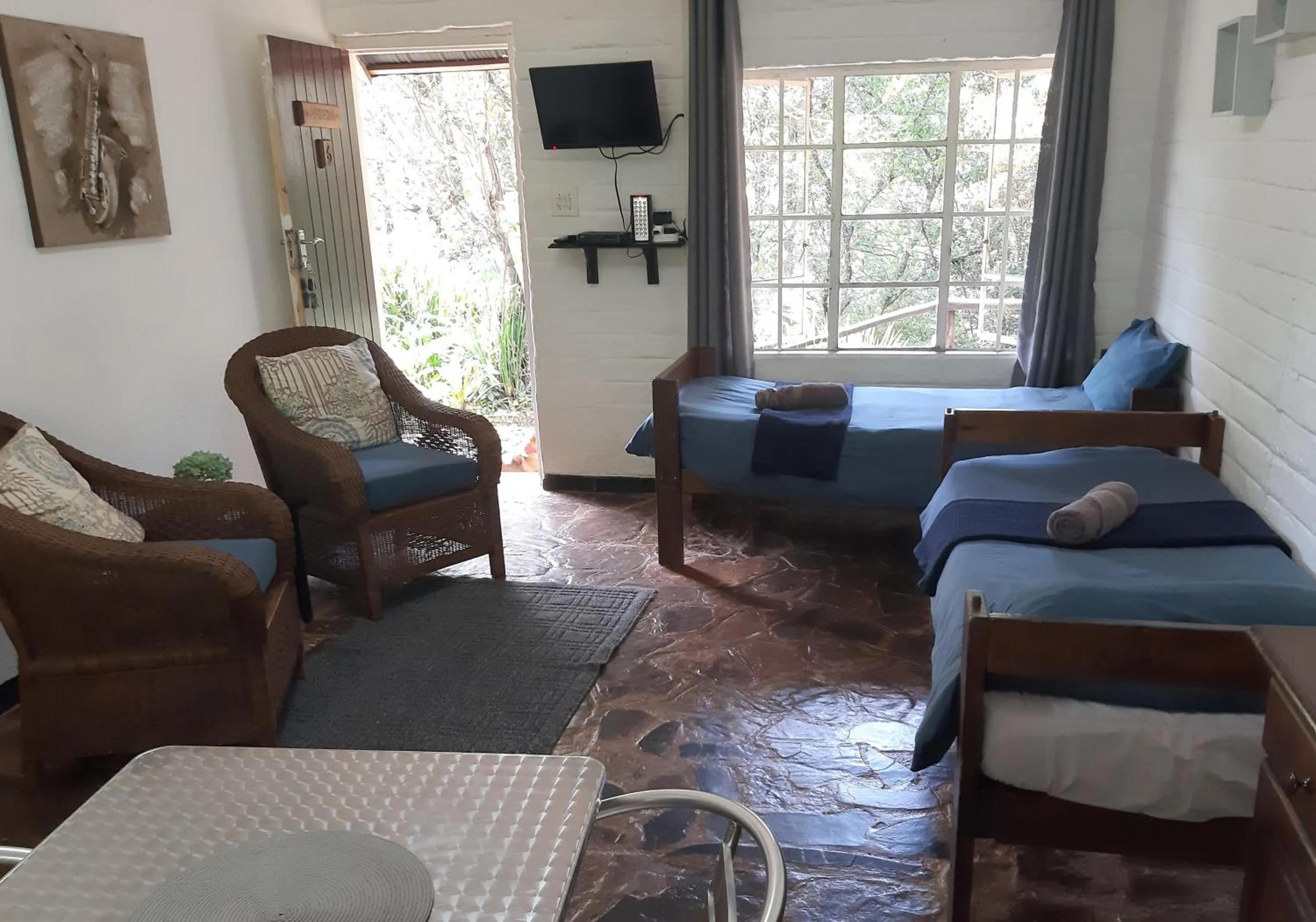 Seating area in Sabie Star