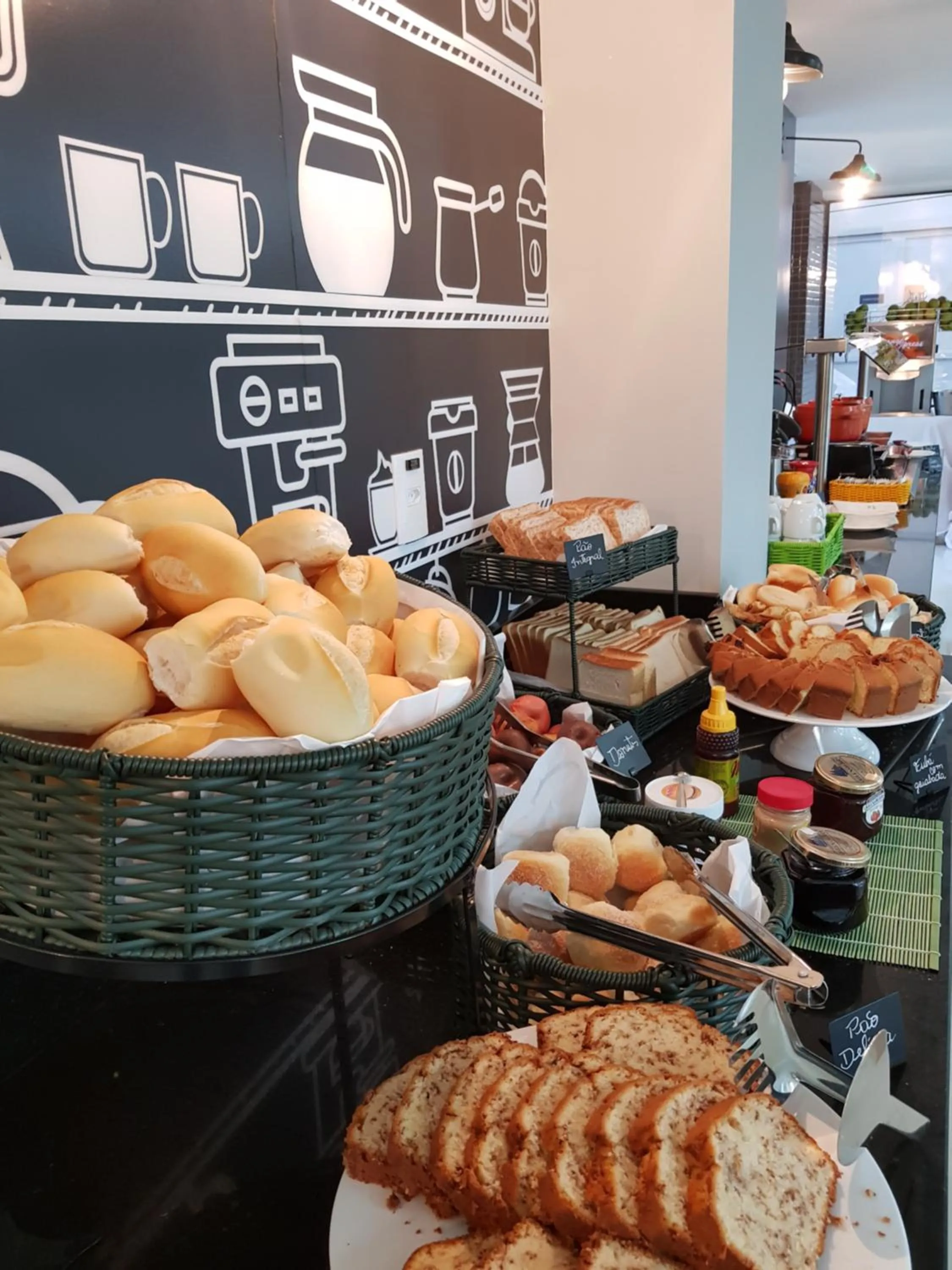 Buffet breakfast in ibis Styles Vitoria da Conquista