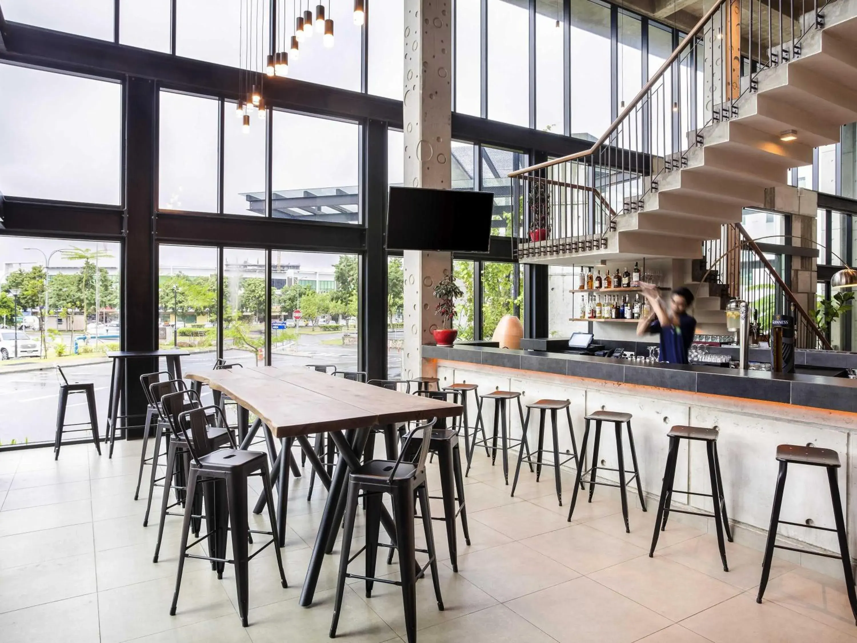 Lounge or bar in ibis Styles Kota Kinabalu Inanam Lounge or bar in ibis Styles Kota Kinabalu Inanam