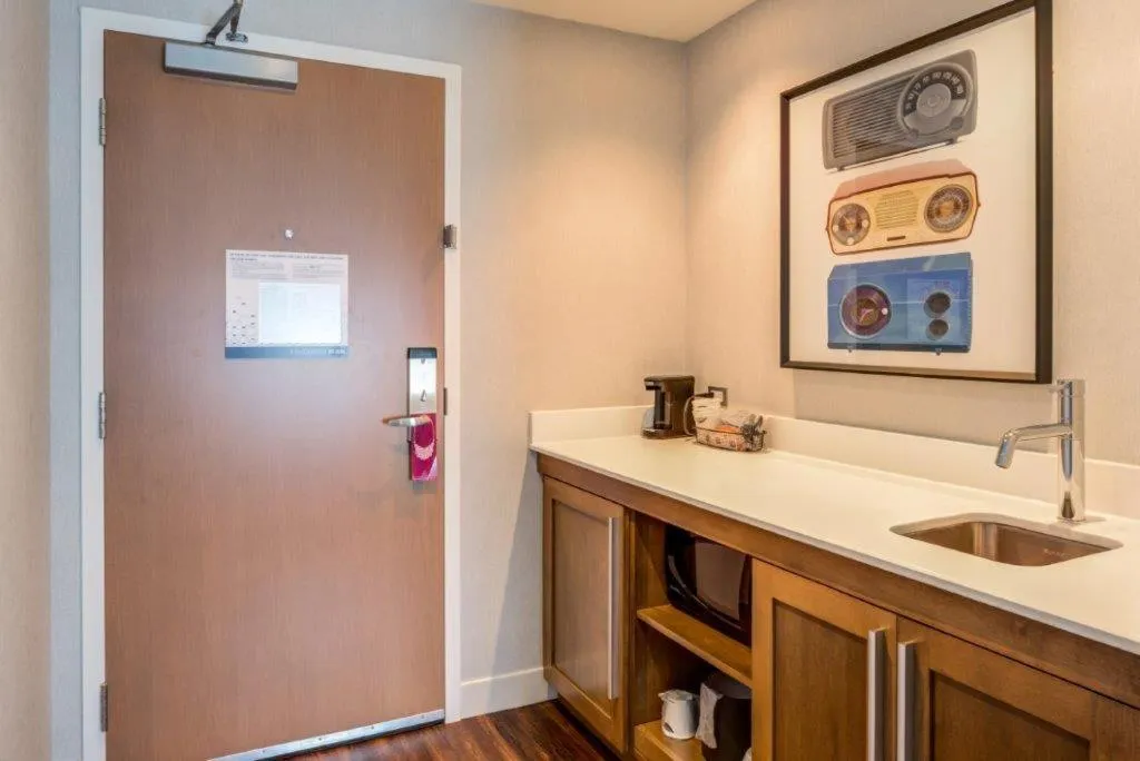 minibar in Hampton Inn & Suites Boston/Waltham