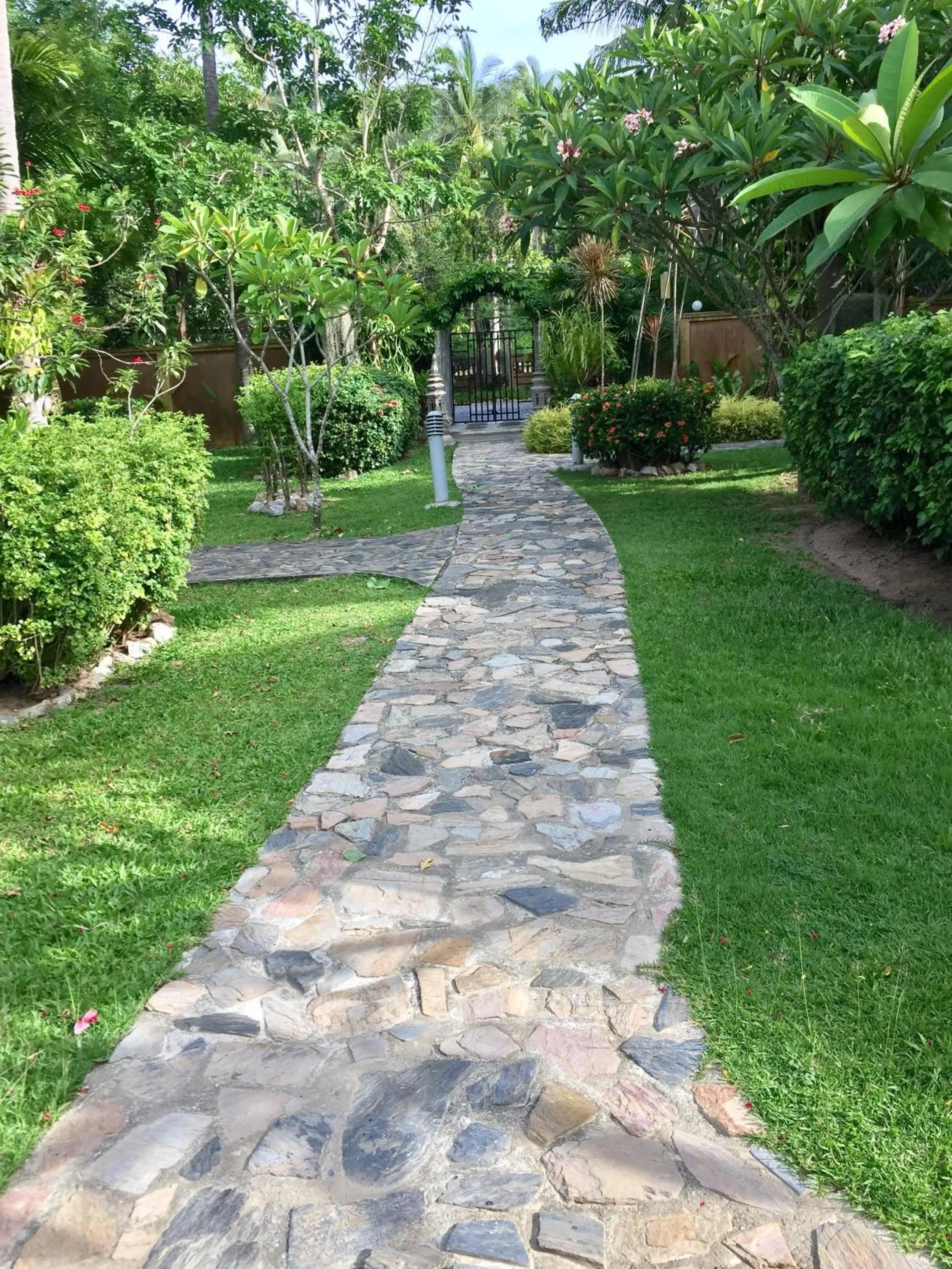 Garden in Baan Laem Noi Villa's