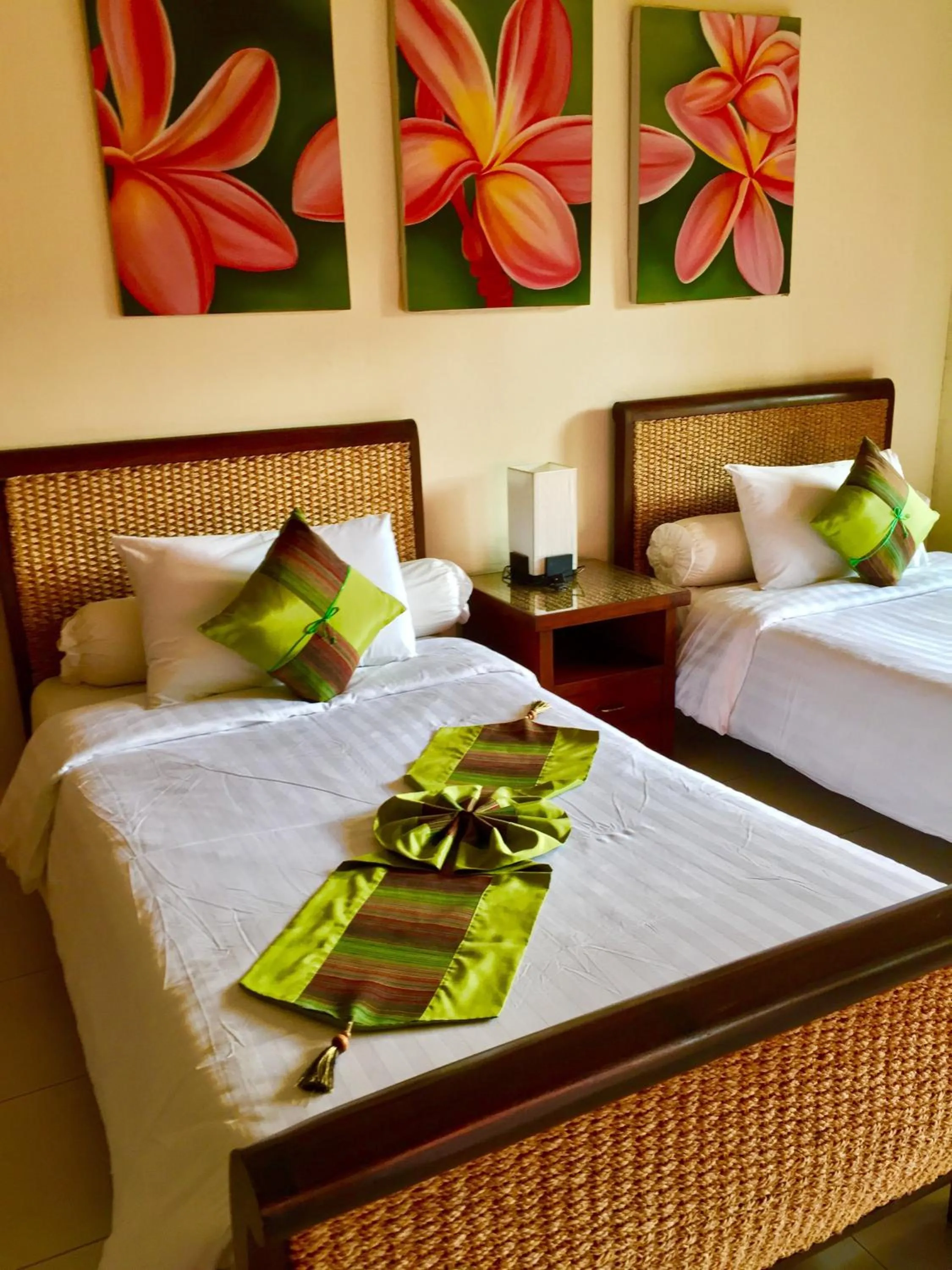 Bed in Baan Laem Noi Villa's