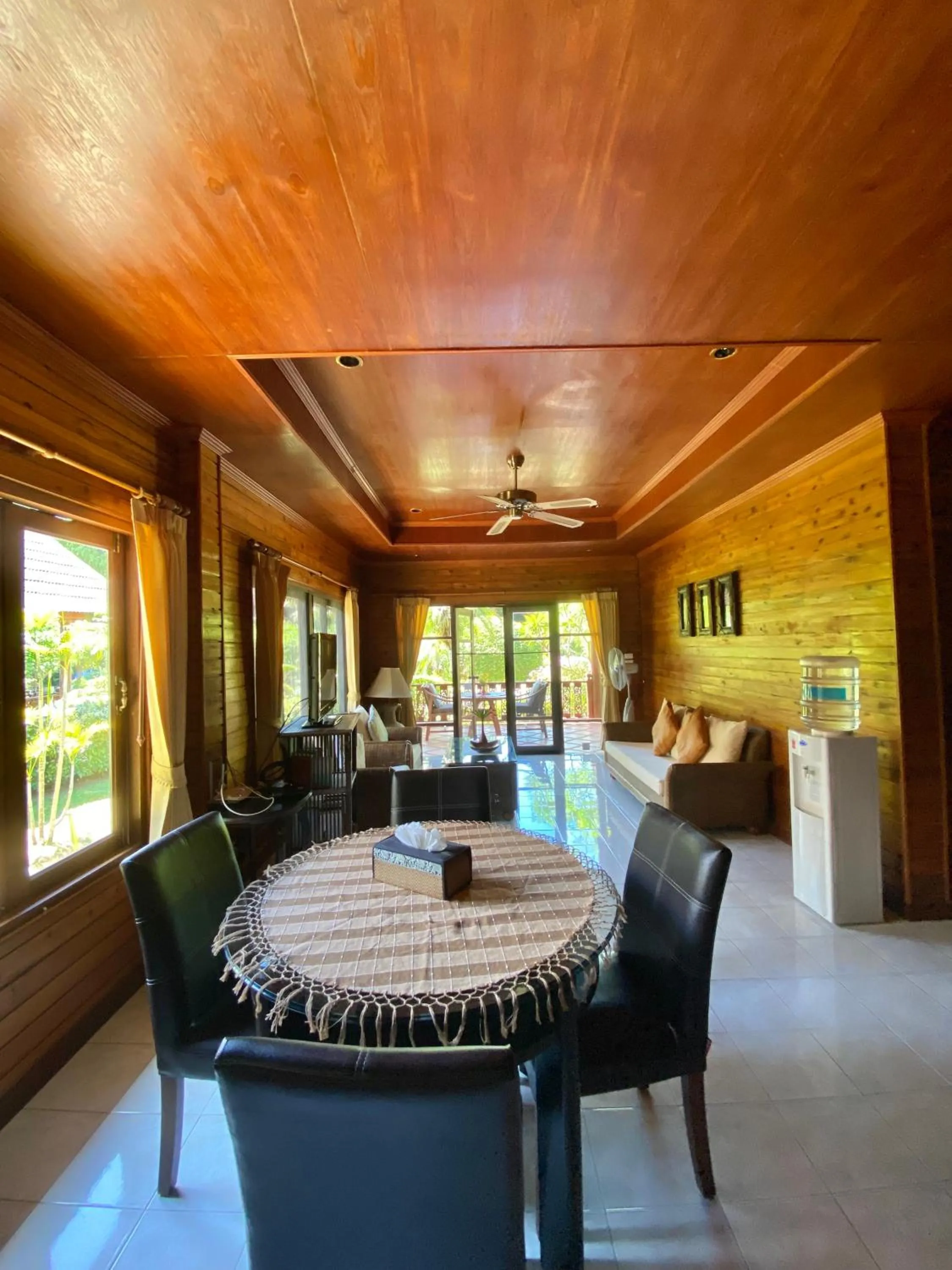 Living room in Baan Laem Noi Villa's