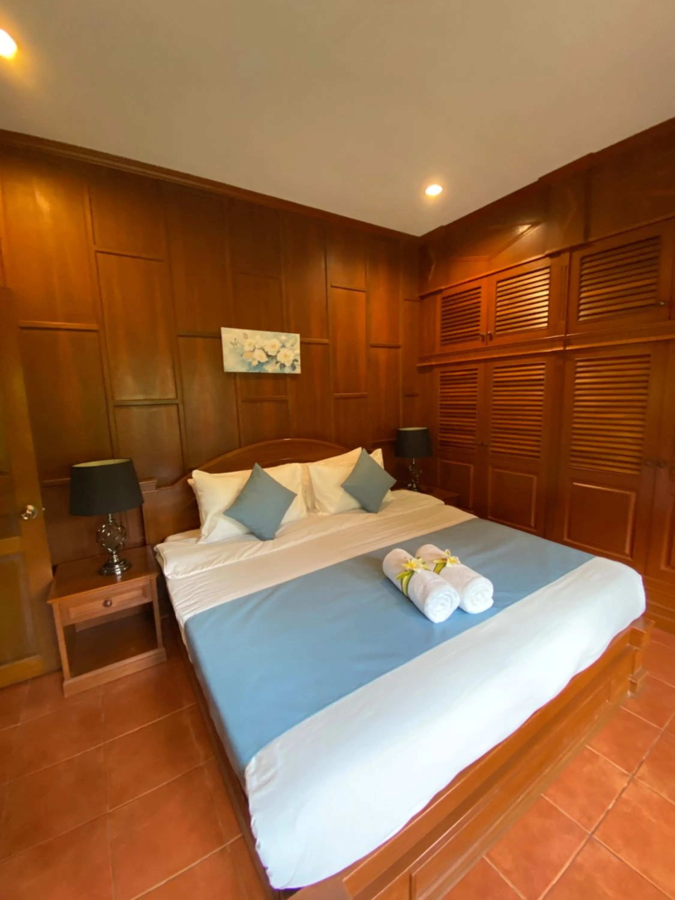 Bed in Baan Laem Noi Villa's