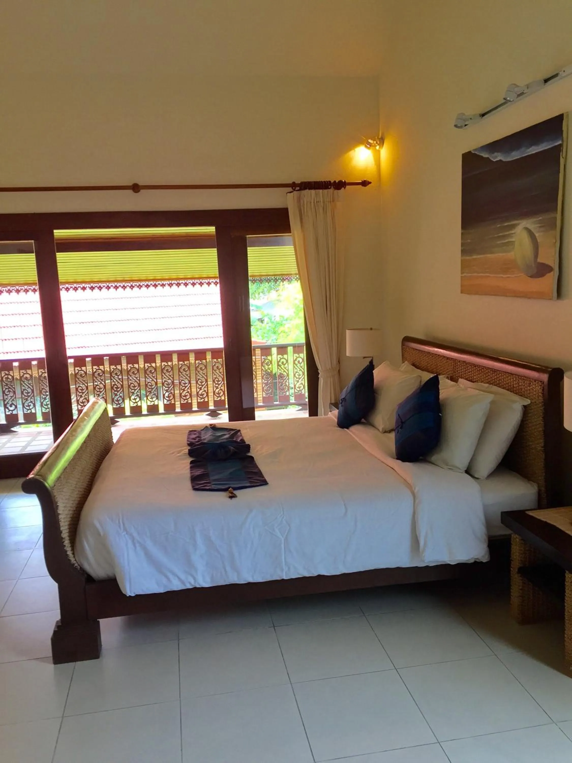 Bed in Baan Laem Noi Villa's