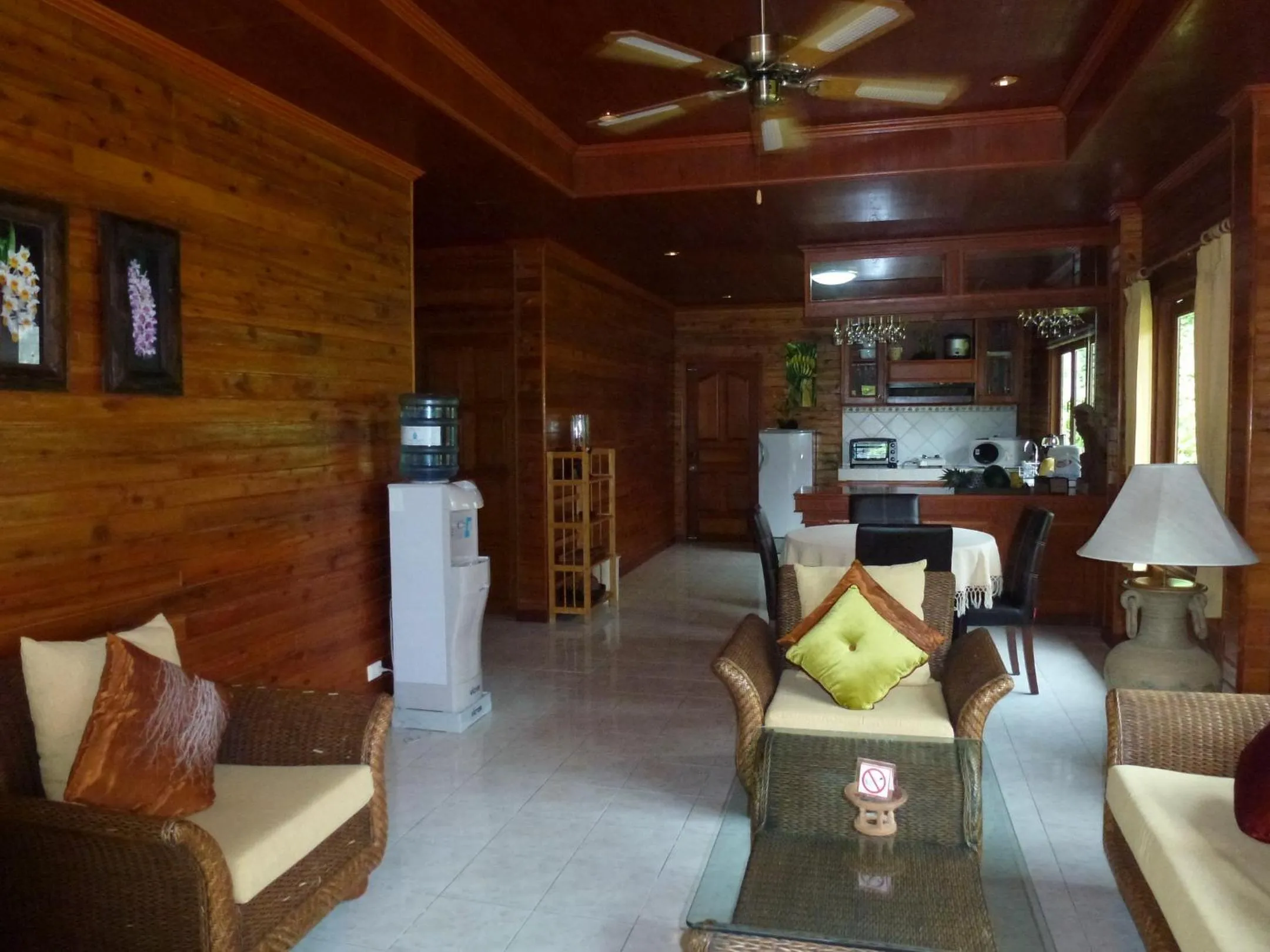 Living room in Baan Laem Noi Villa's