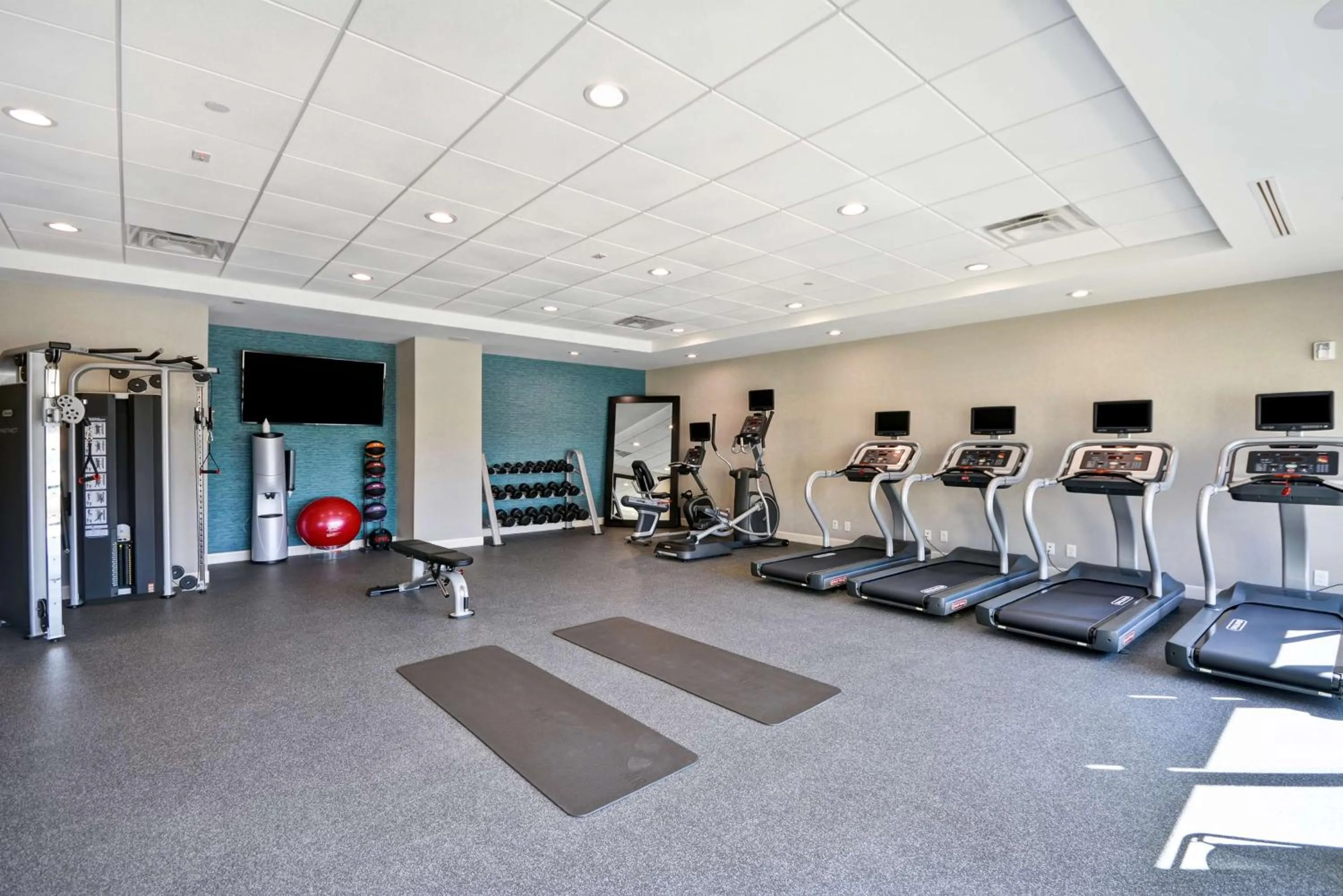 Fitness centre/facilities in Home2 Suites By Hilton Plano Richardson