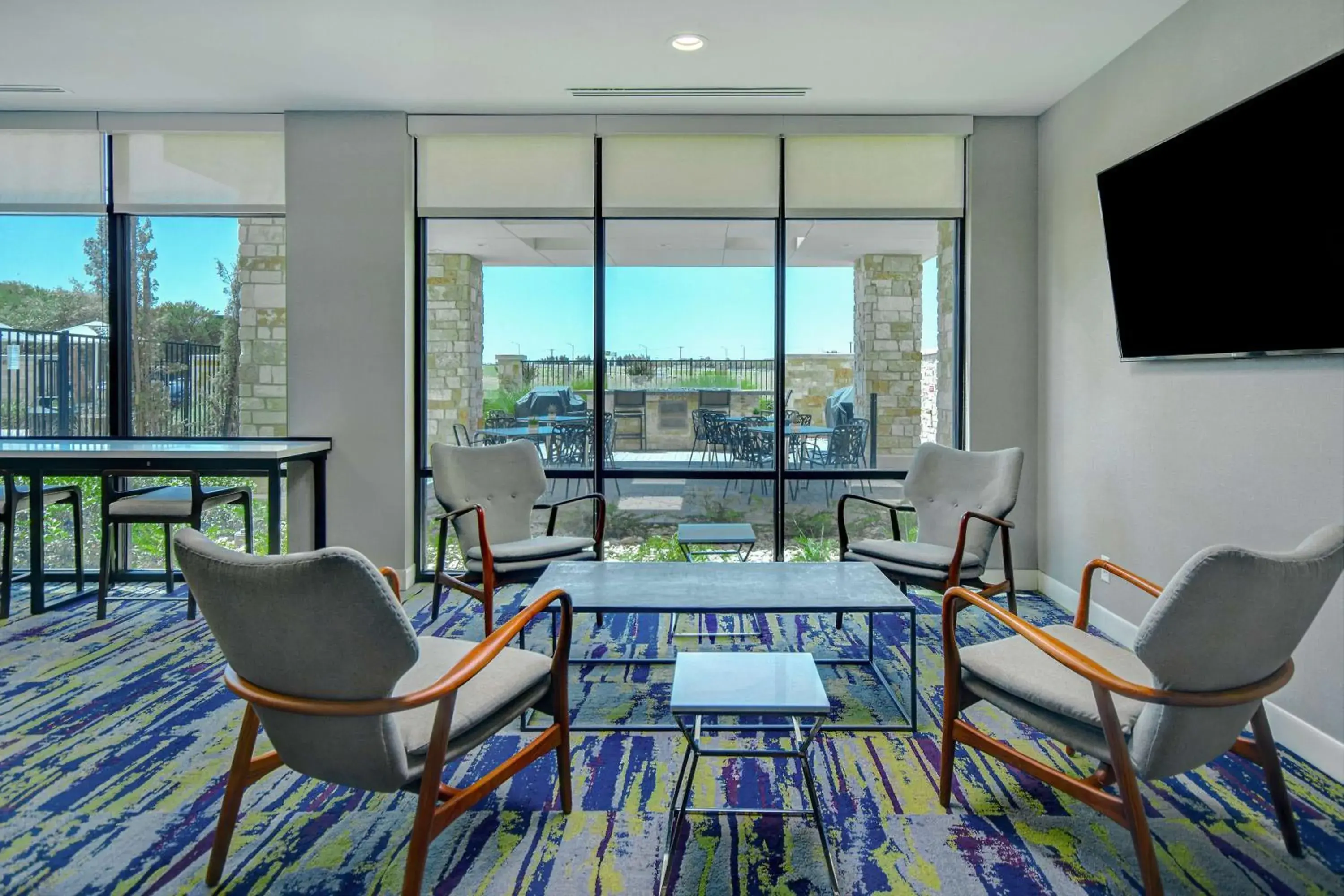 Lobby or reception in Home2 Suites By Hilton Plano Richardson Lobby or reception in Home2 Suites By Hilton Plano Richardson